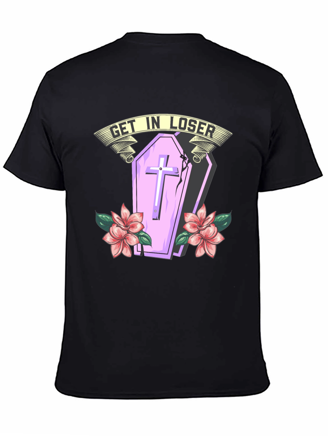 Get In Loser Coffin Tee
