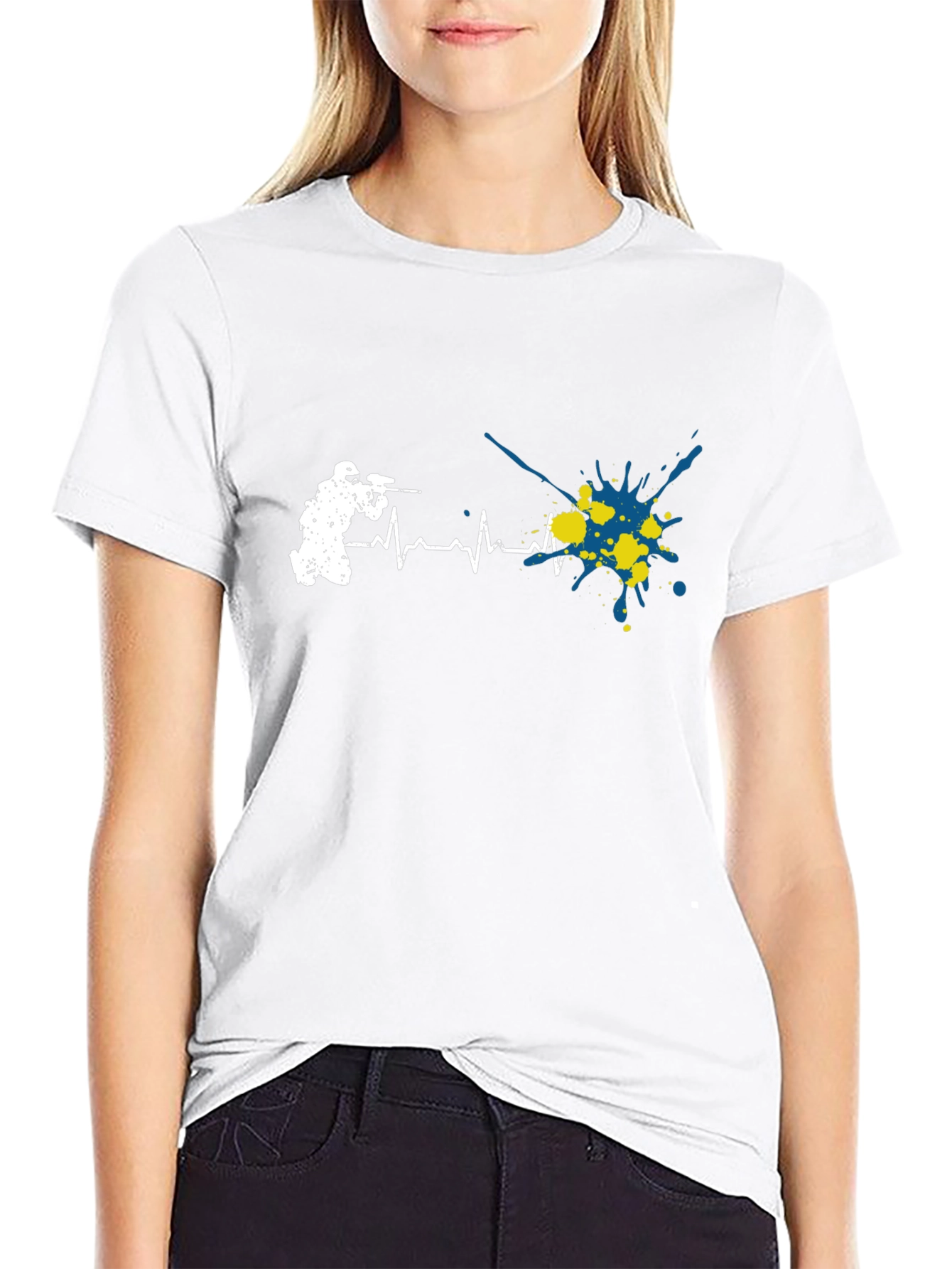 Paintball Heartbeat T-Shirt