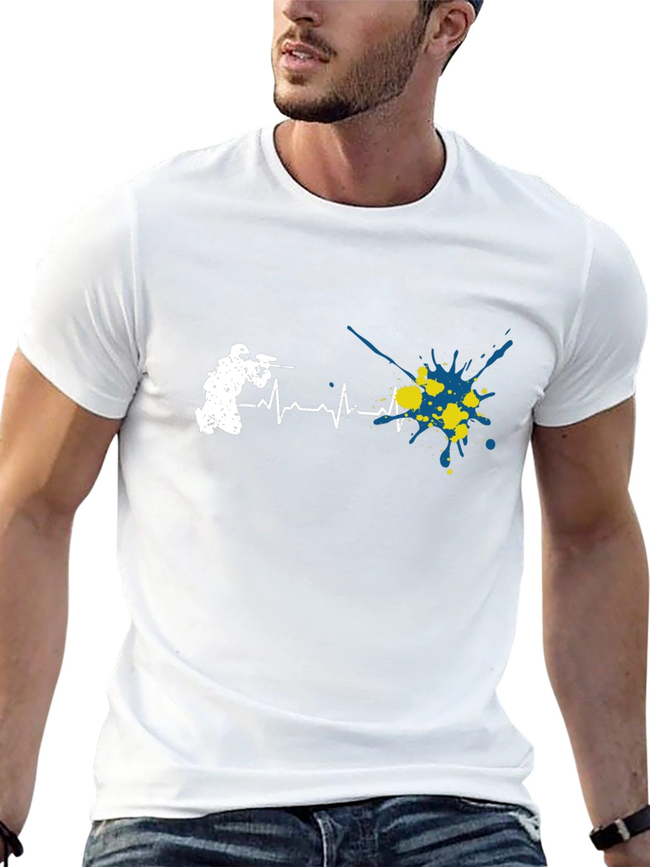 Paintball Heartbeat T-Shirt