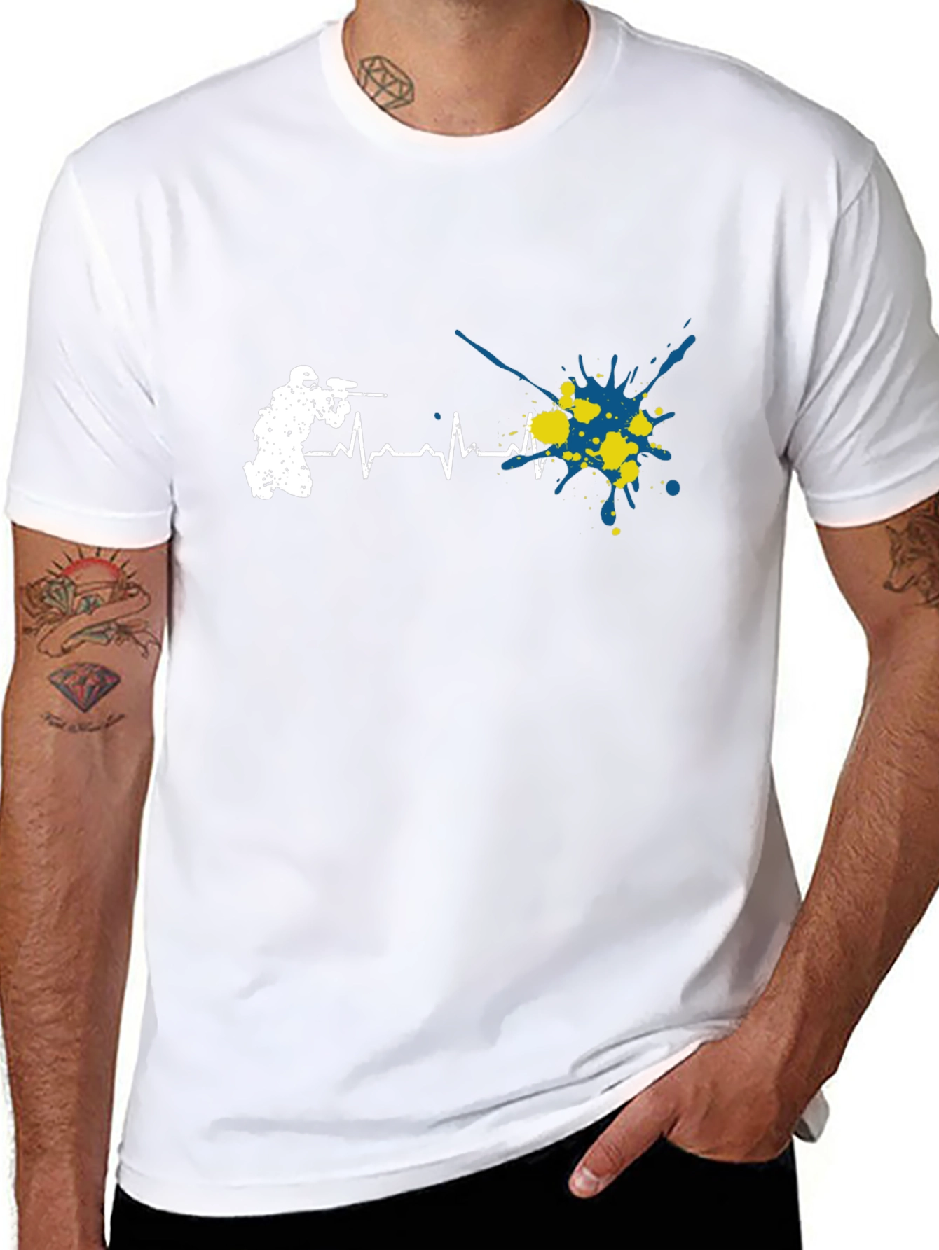 Paintball Heartbeat T-Shirt