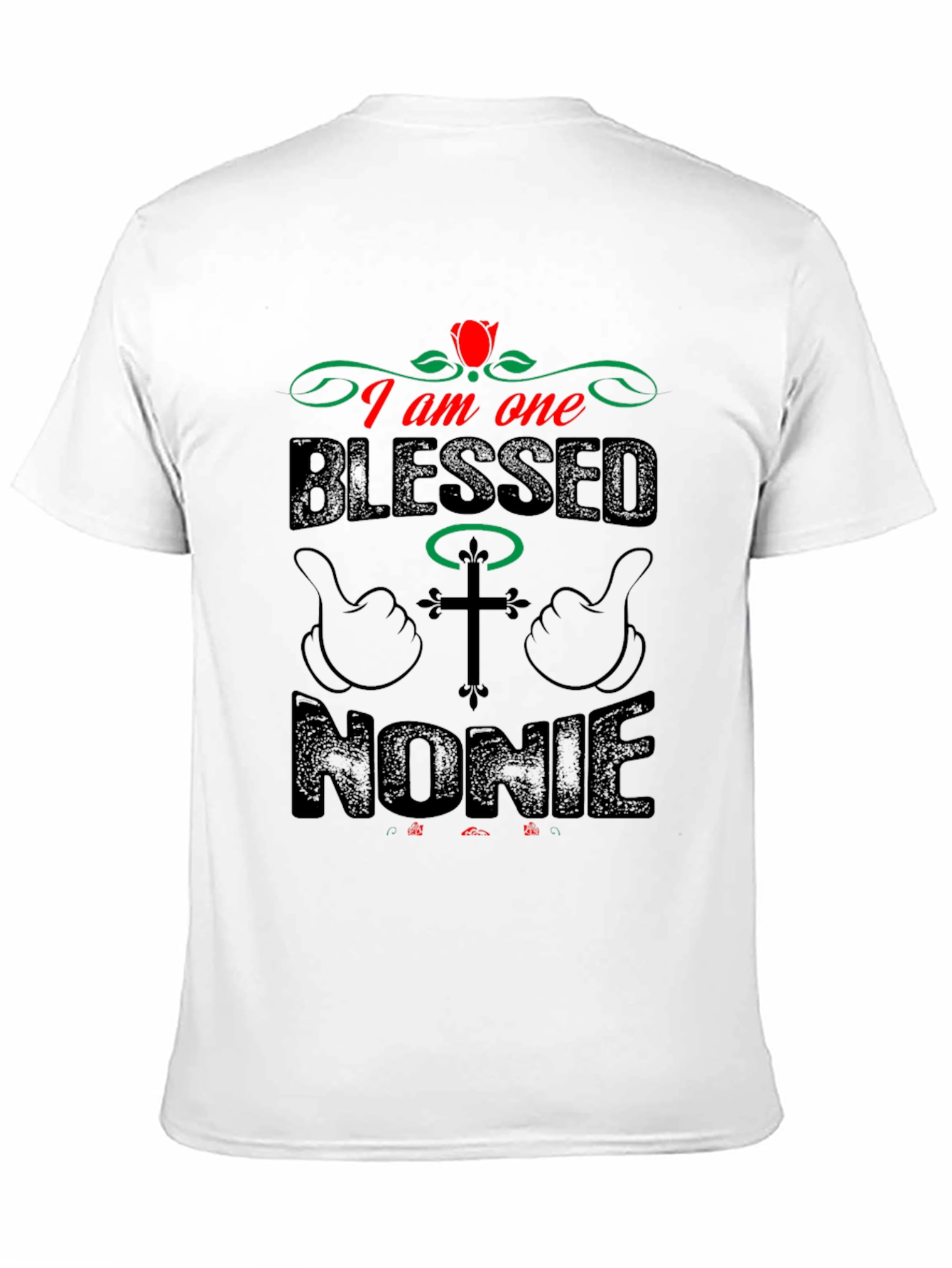 Blessed Nonie T-Shirt - Religious Family Gift