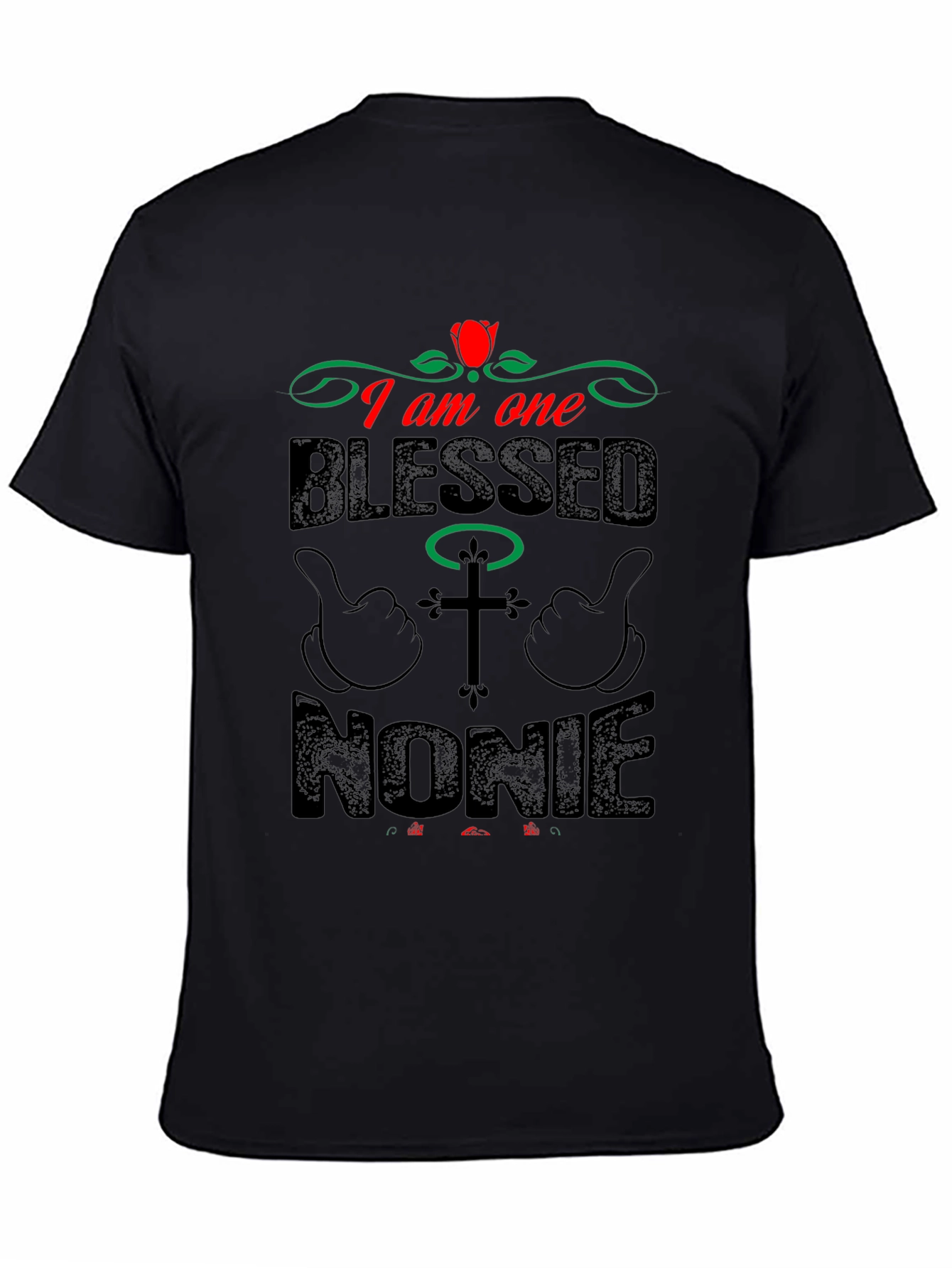 Blessed Nonie T-Shirt - Religious Family Gift