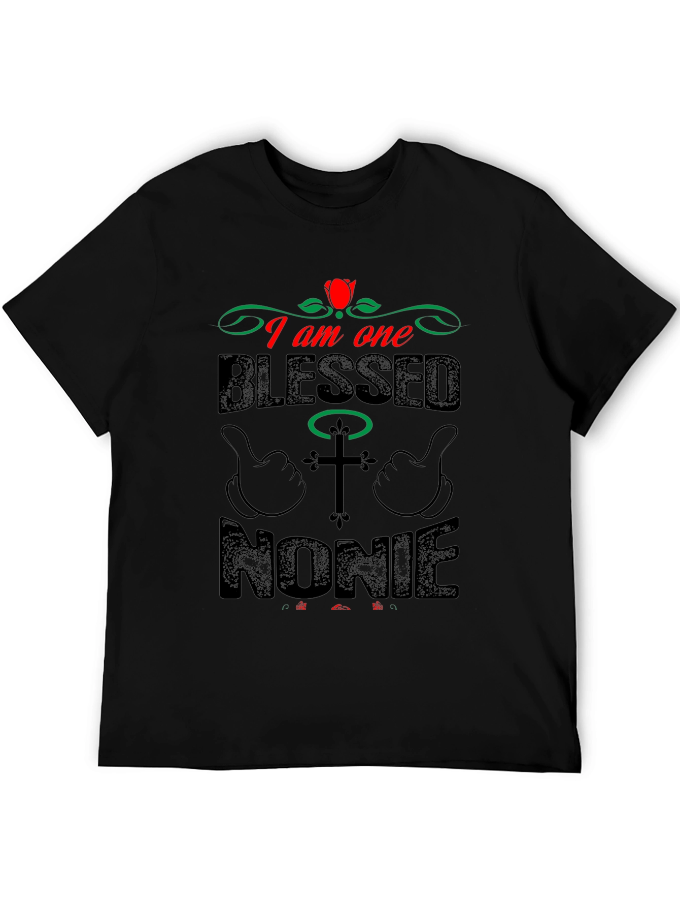 Blessed Nonie T-Shirt - Religious Family Gift