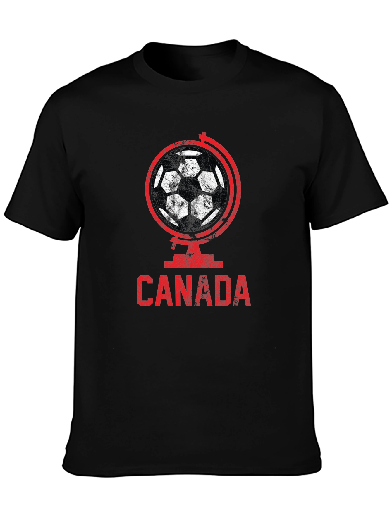 Canada Soccer Globe Graphic T-Shirt