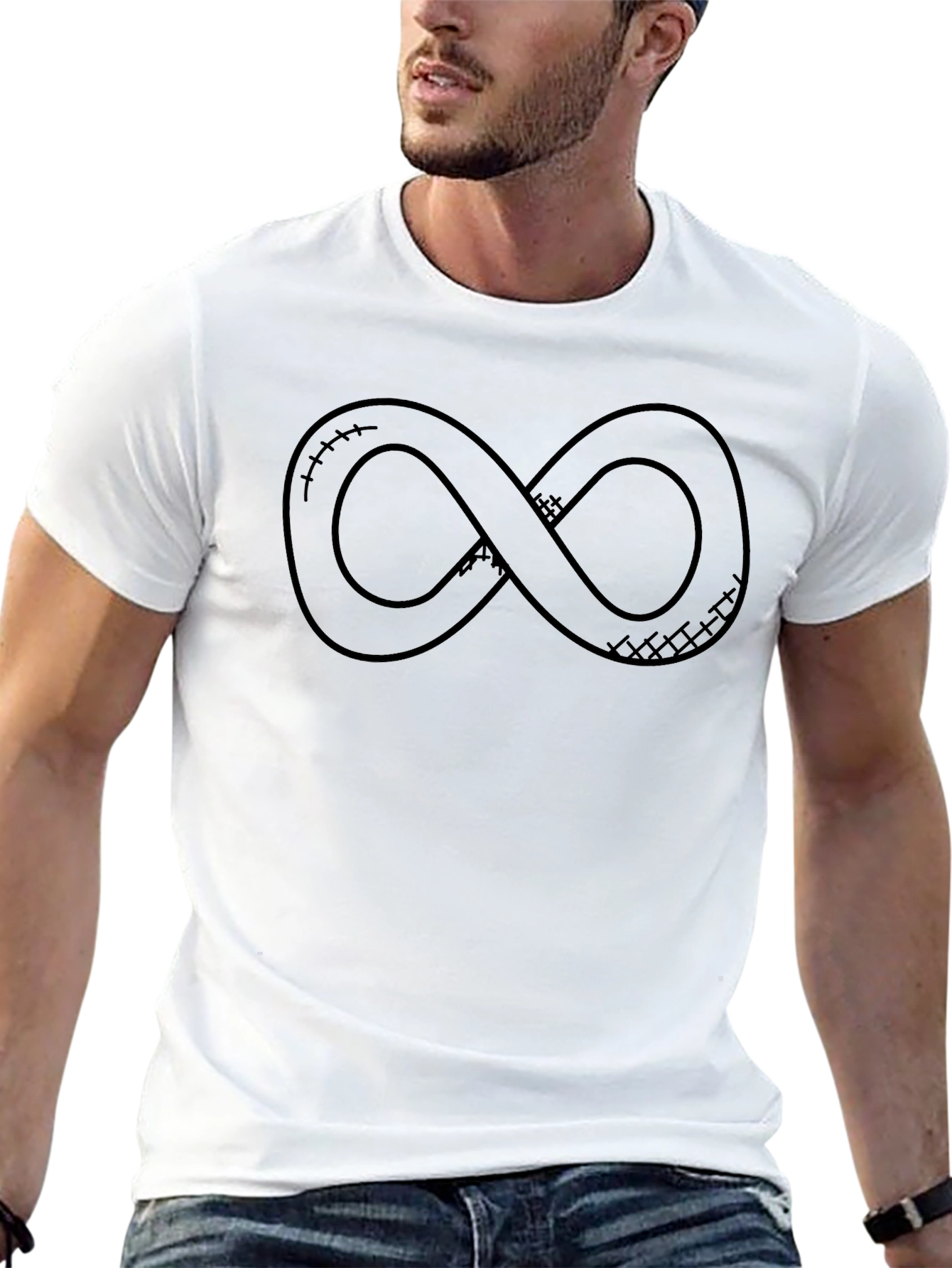Infinity Roller Coaster T-Shirt - Black