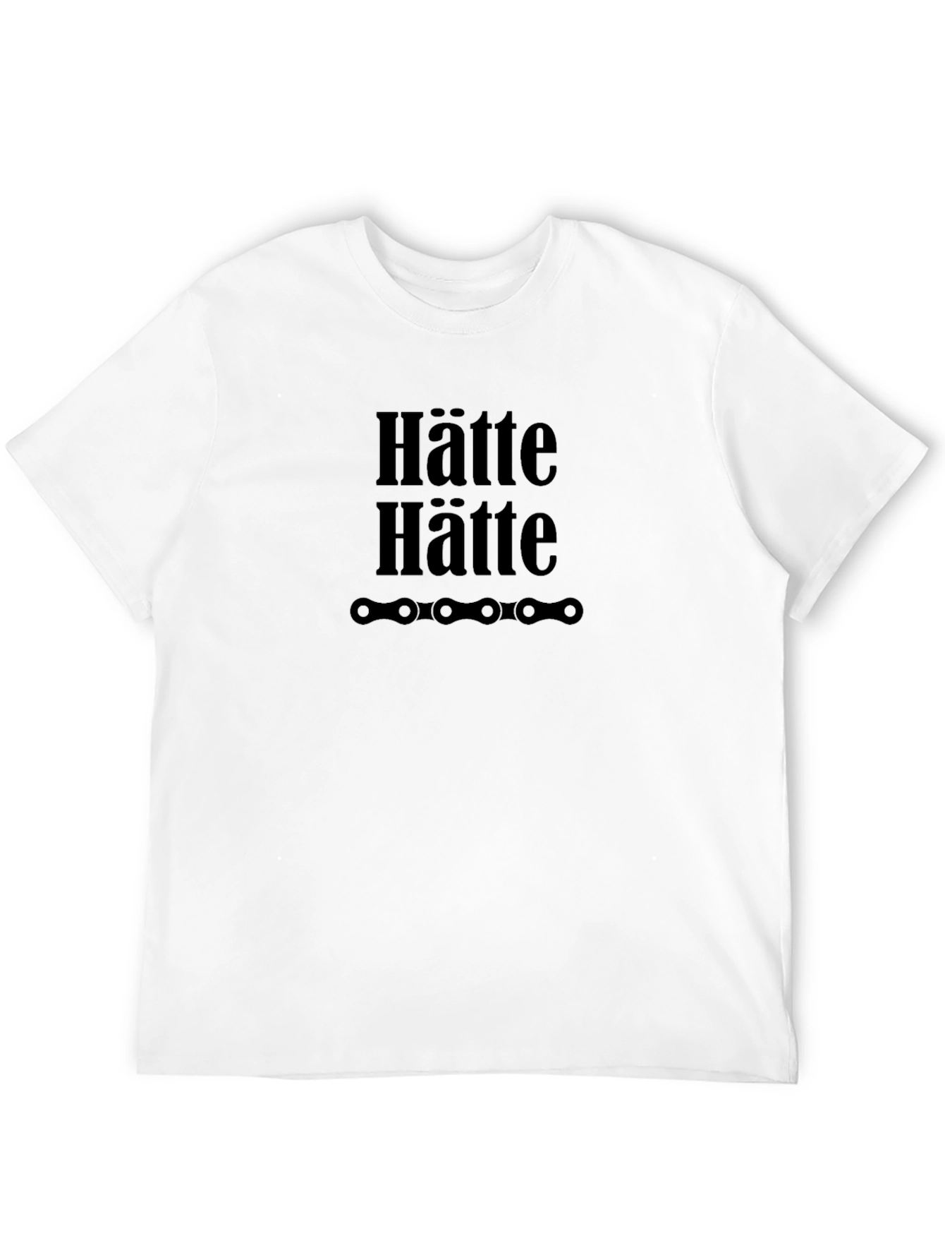 Hätte Hätte Bicycle Chain Black T-Shirt