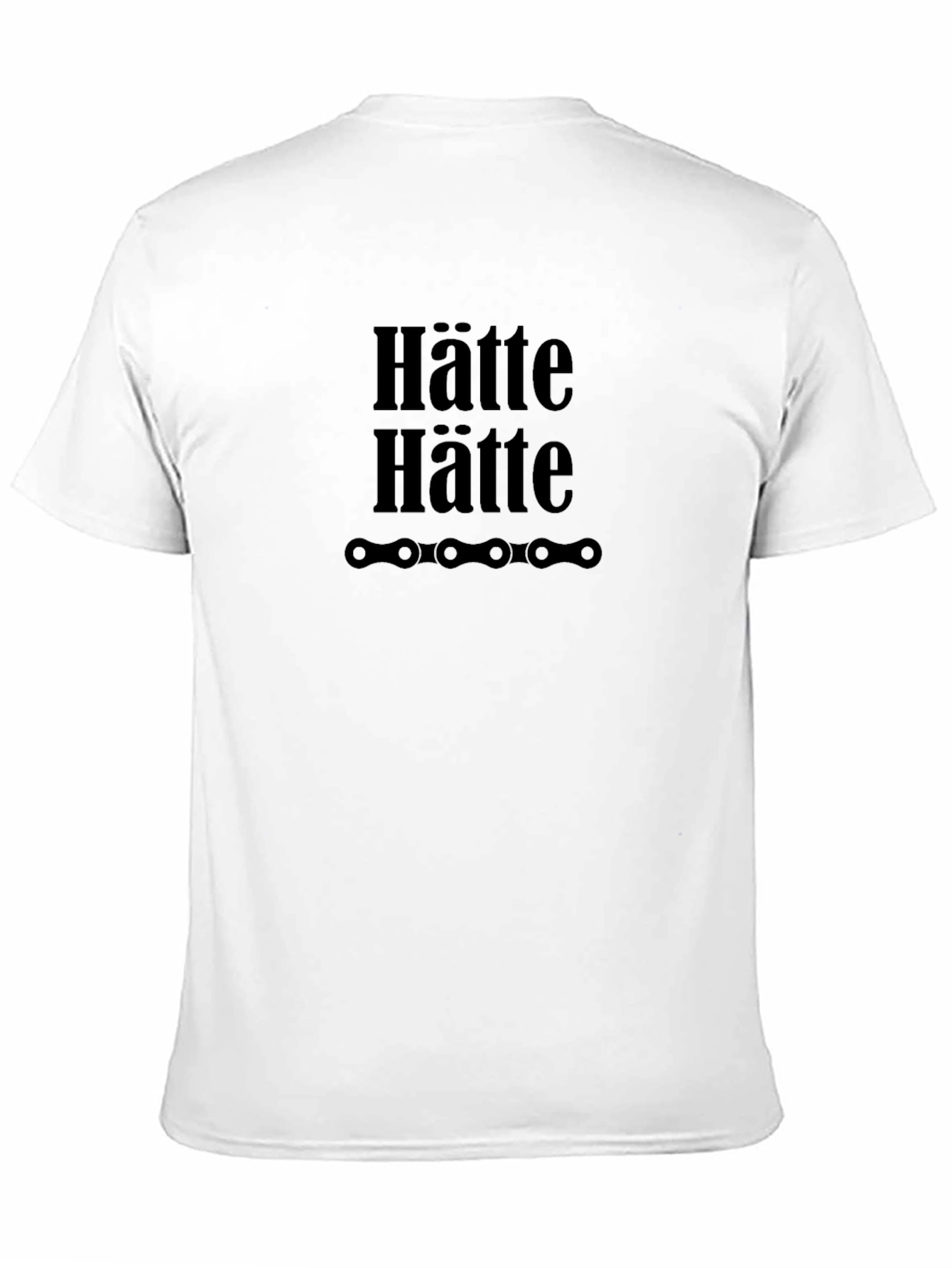 Hätte Hätte Bicycle Chain Black T-Shirt