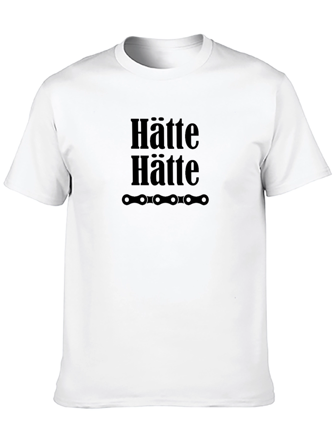 Hätte Hätte Bicycle Chain Black T-Shirt