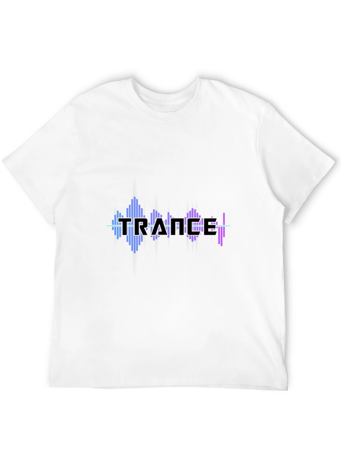 Trance Music Graphic Black T-Shirt
