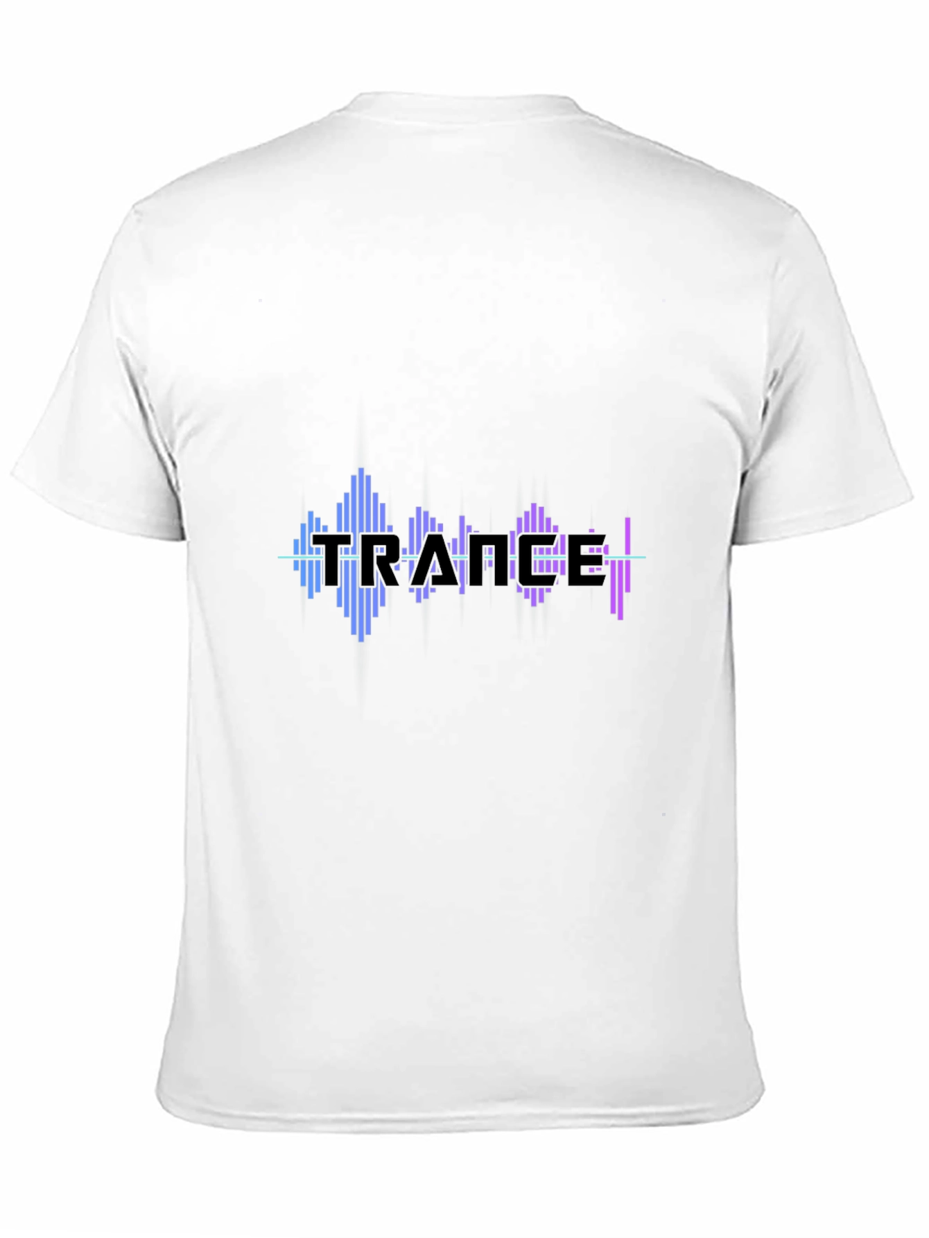 Trance Music Graphic Black T-Shirt