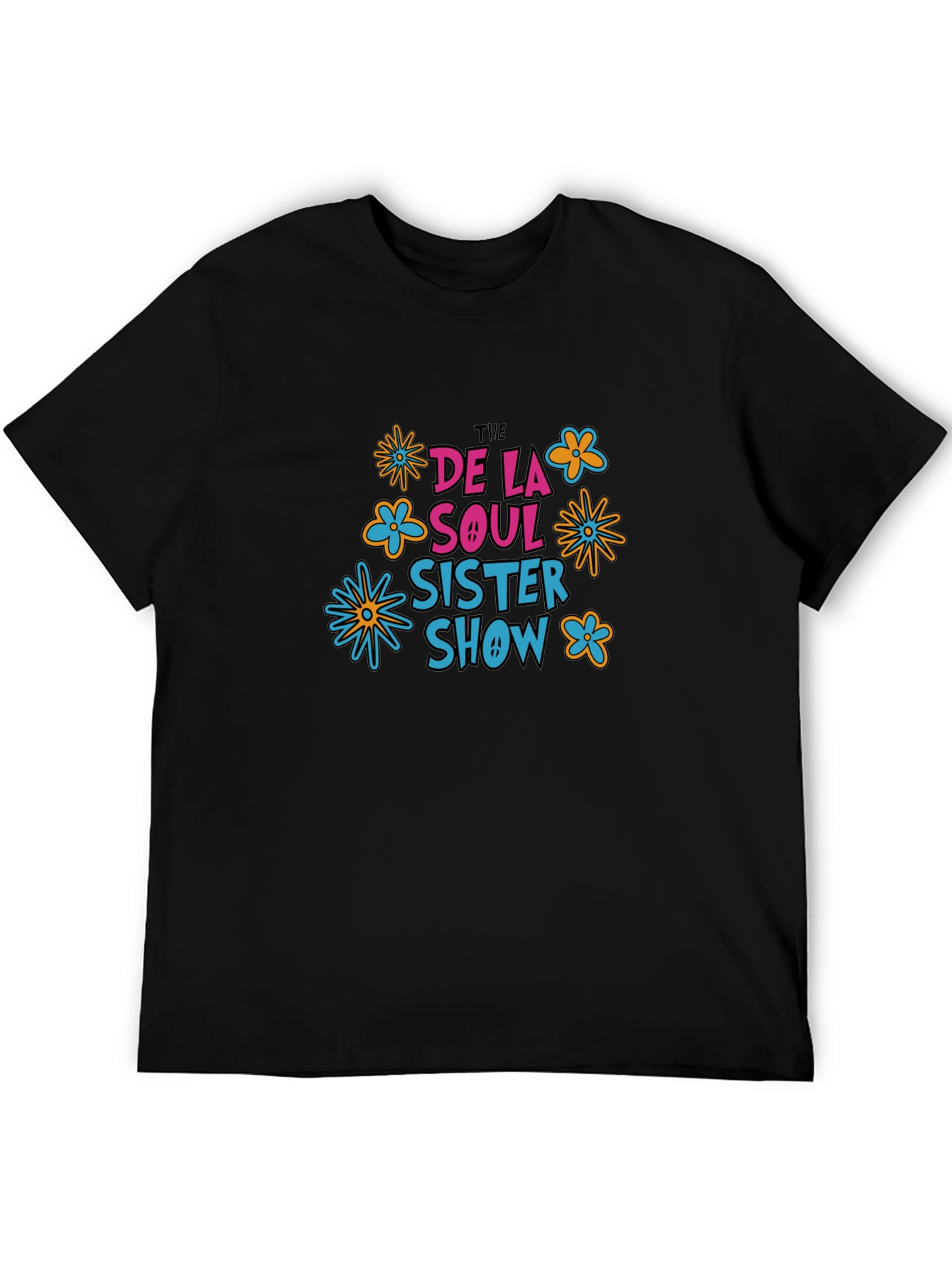 De La Soul Sister Show Black Graphic Tee
