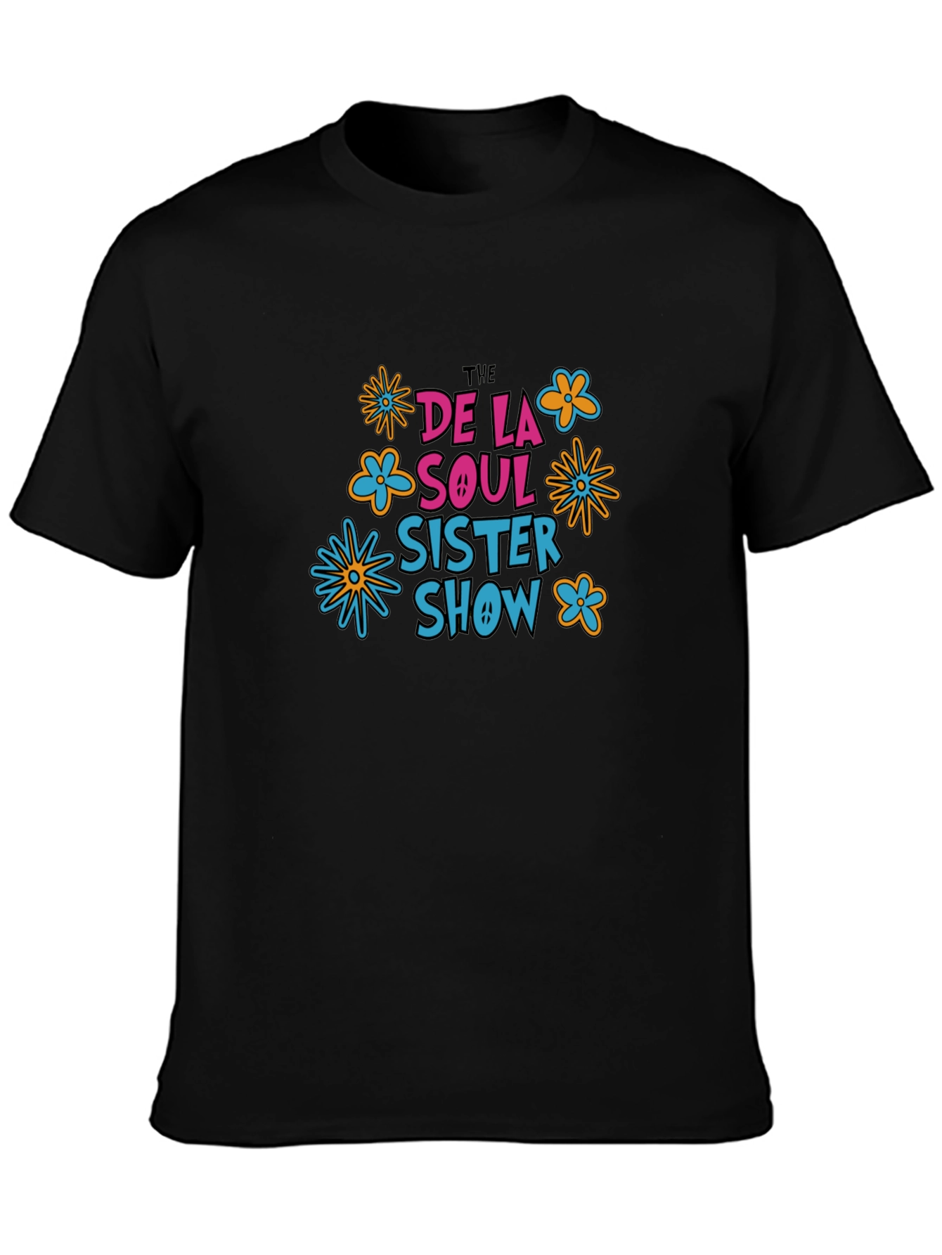 De La Soul Sister Show Black Graphic Tee