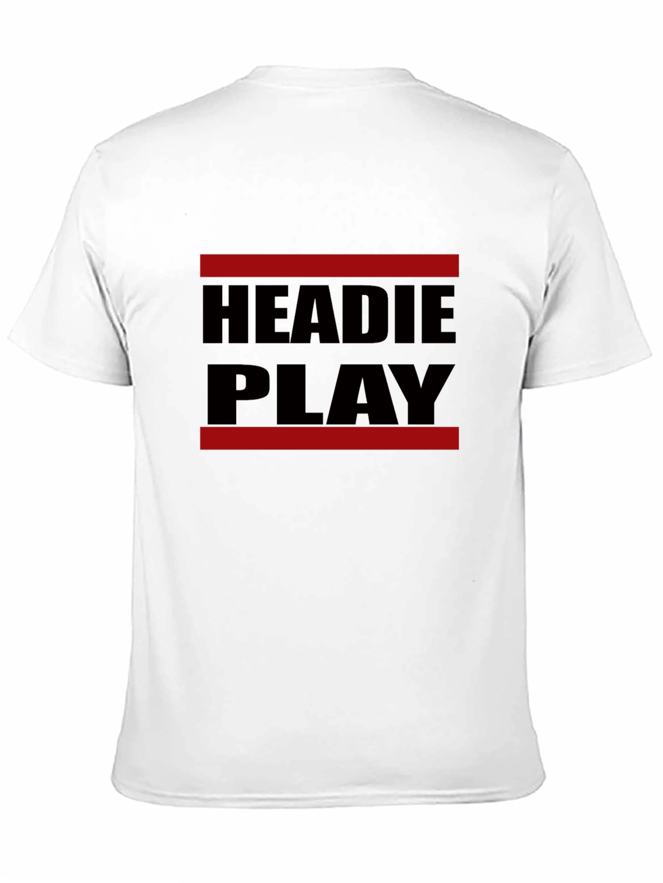 Headie Play Graphic T-Shirt - Black