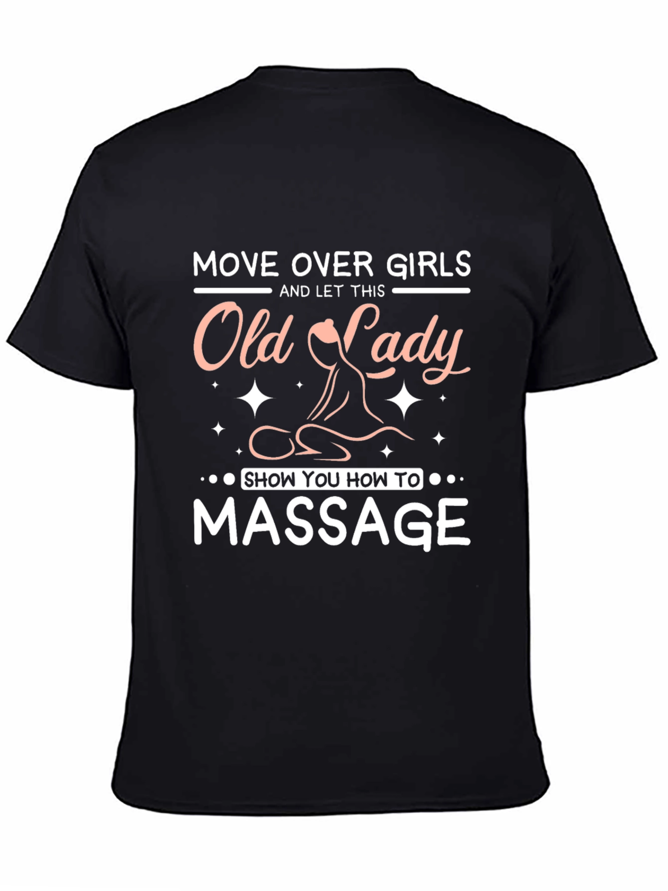 Massage Therapist Old Lady T-Shirt