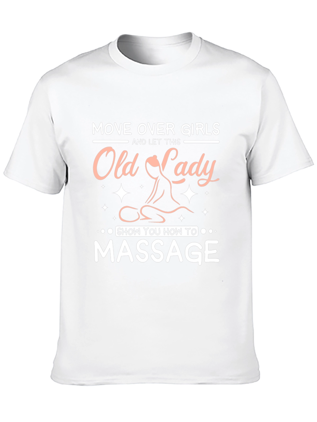 Massage Therapist Old Lady T-Shirt
