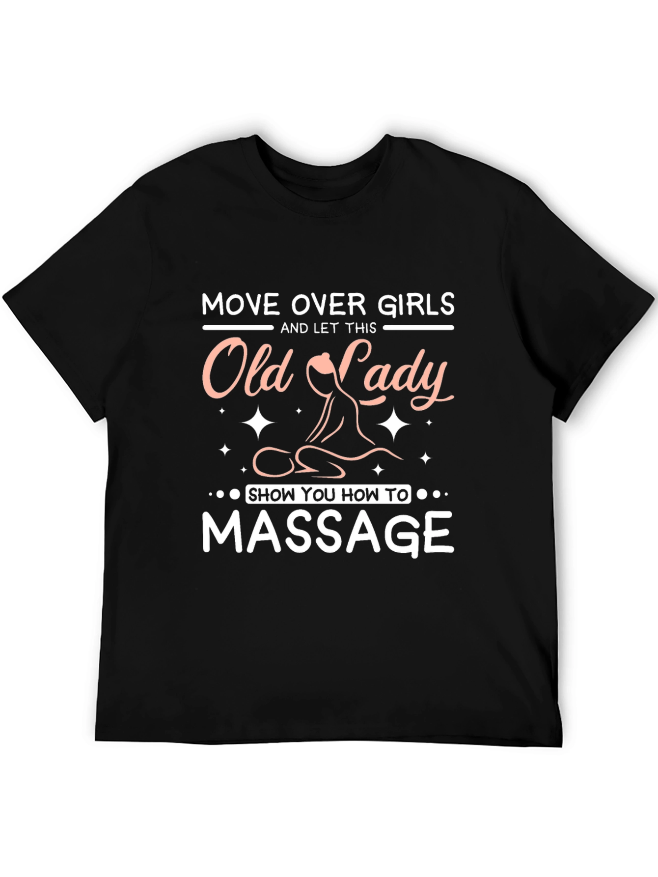 Massage Therapist Old Lady T-Shirt