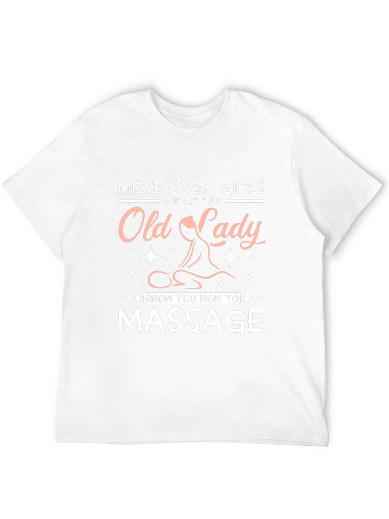 Massage Therapist Old Lady T-Shirt