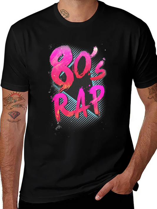 80s Rap Retro Graphic Tee