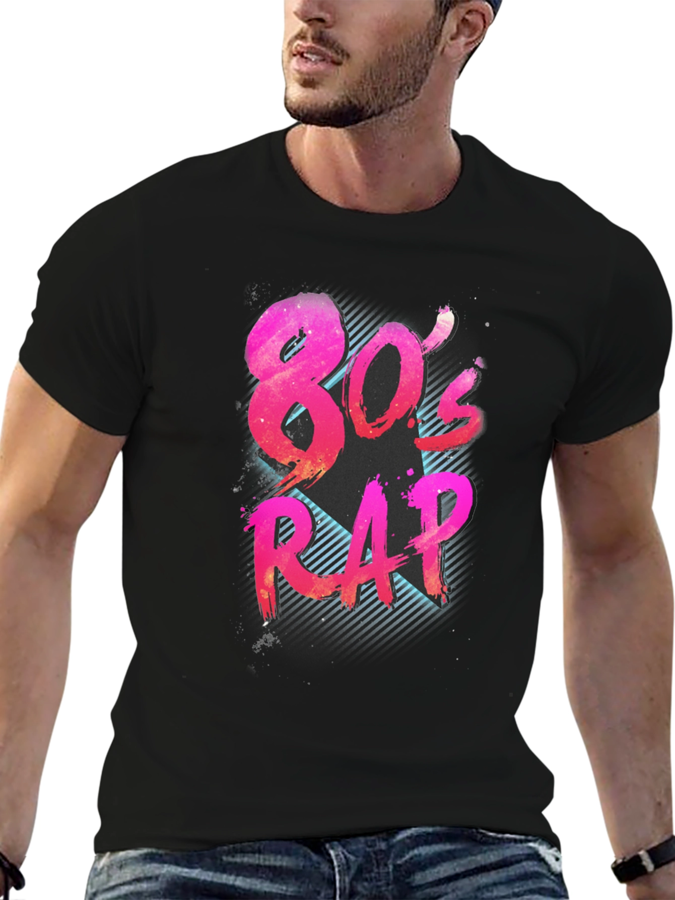 80s Rap Retro Graphic Tee