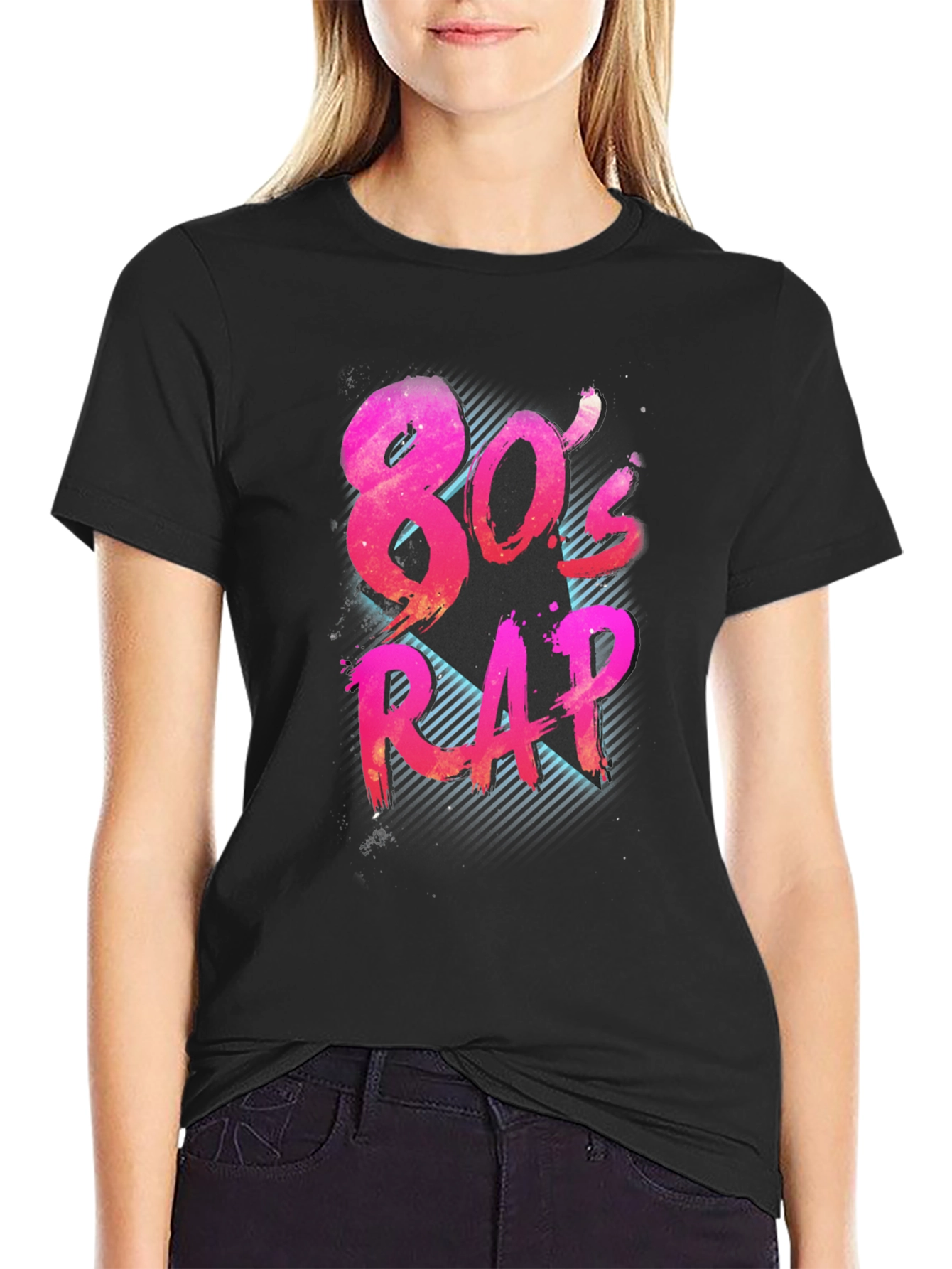 80s Rap Retro Graphic Tee