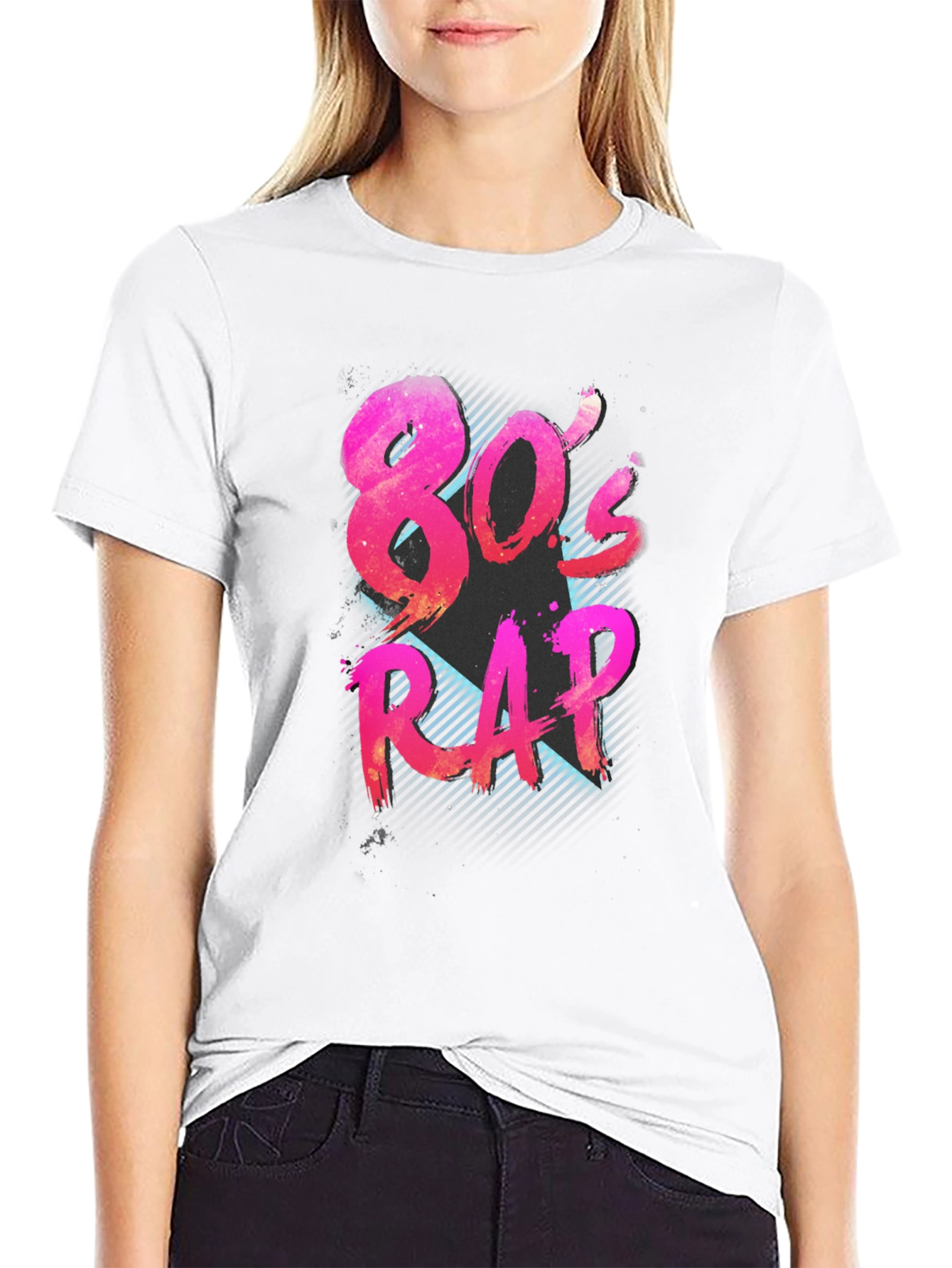 80s Rap Retro Graphic Tee