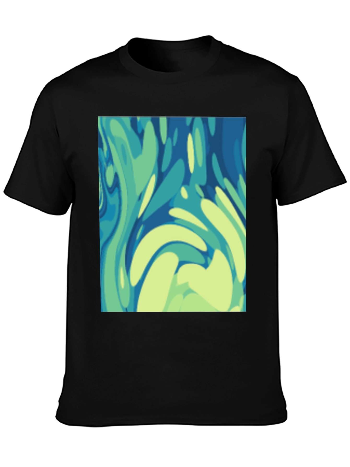 Abstract Art Graphic Tee - Modern Style