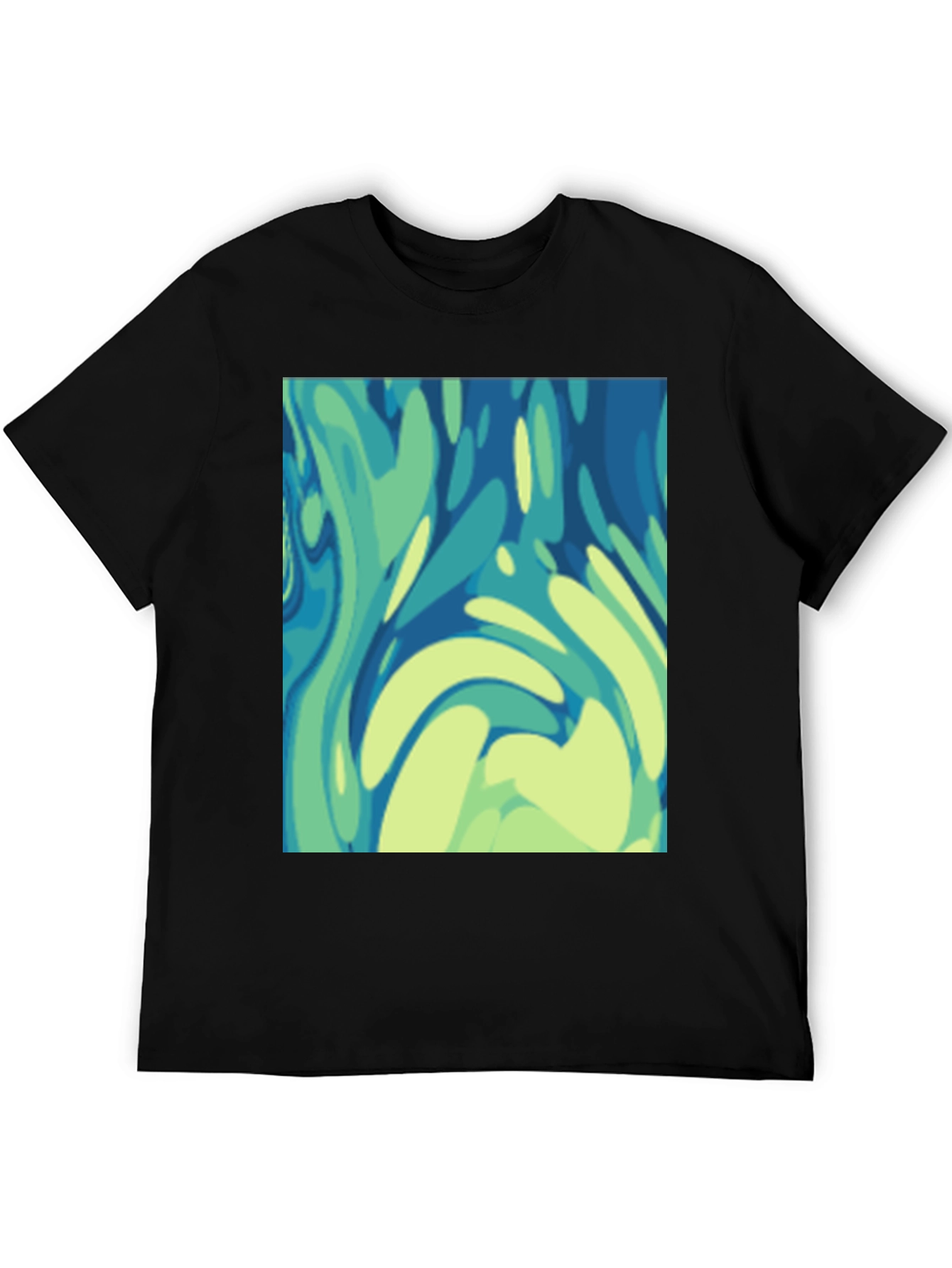 Abstract Art Graphic Tee - Modern Style