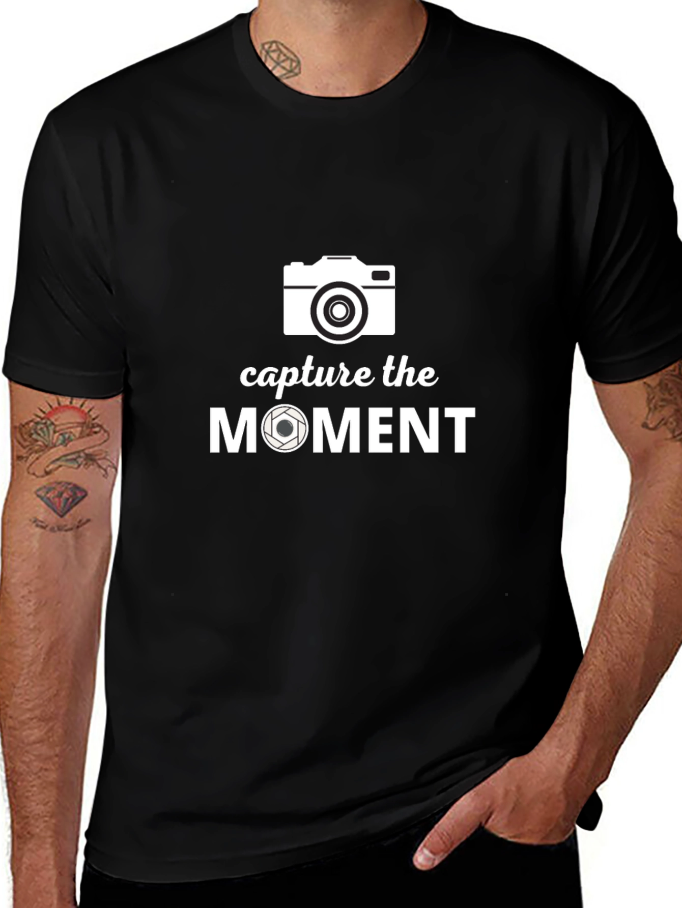 Capture The Moment Camera T-Shirt