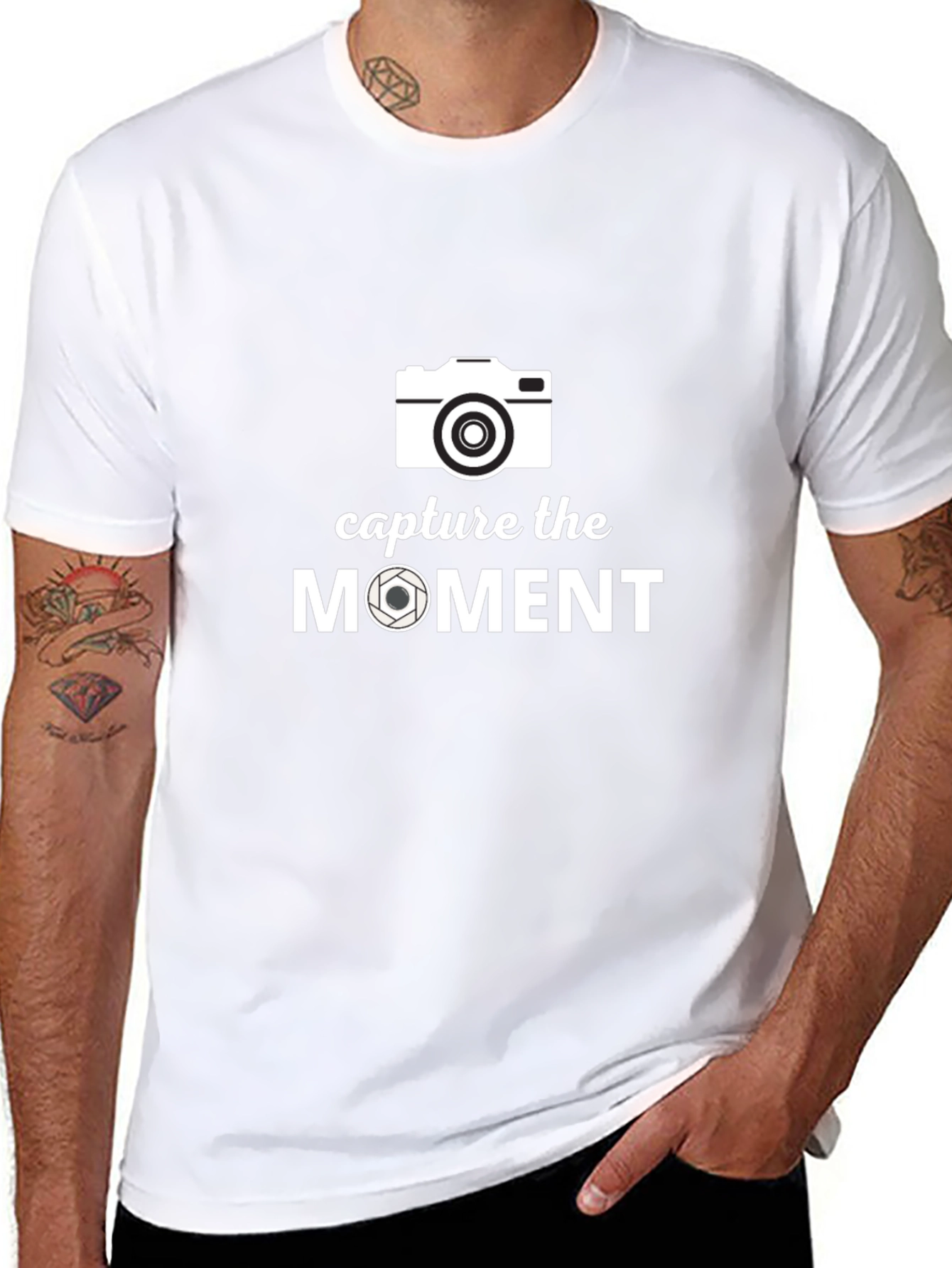 Capture The Moment Camera T-Shirt