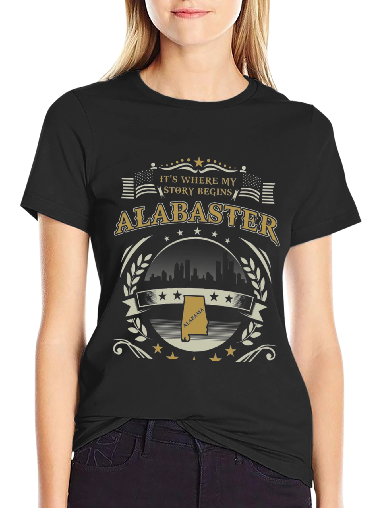 Alabaster Alabama Hometown Pride T-Shirt