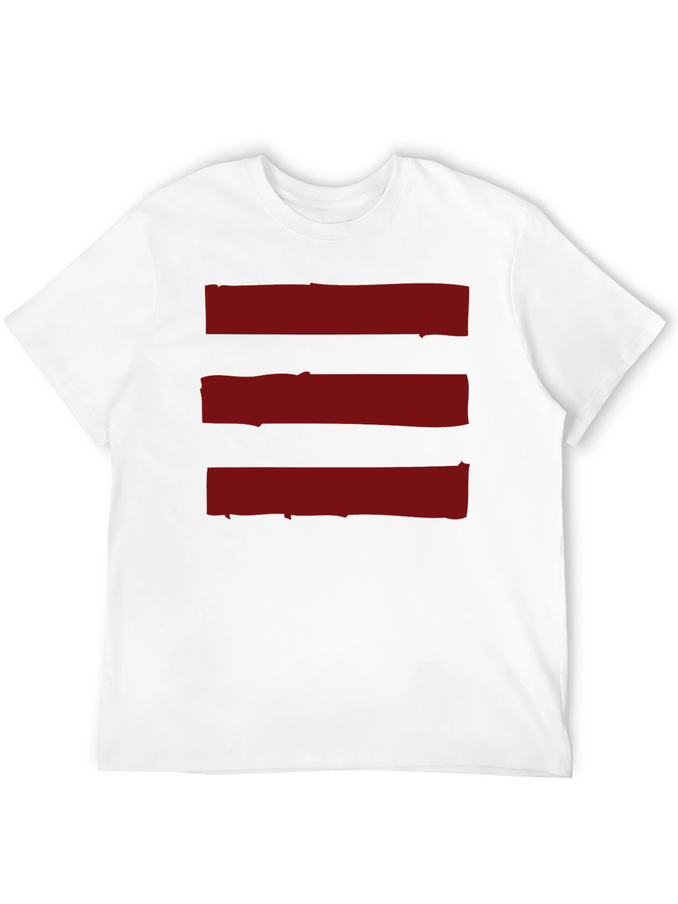 Red Stripes Graphic Tee - Casual Comfort