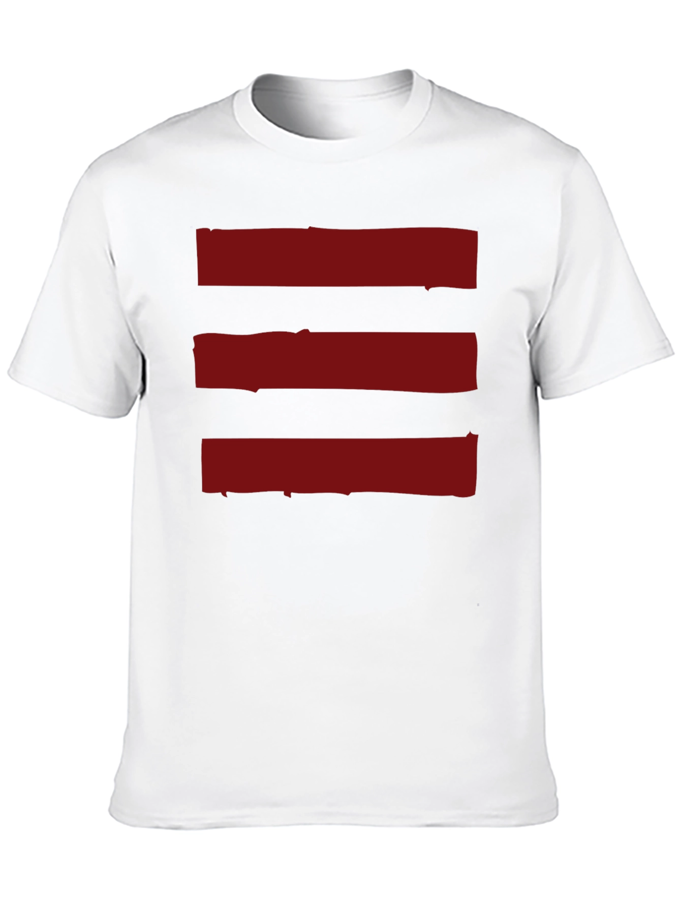 Red Stripes Graphic Tee - Casual Comfort