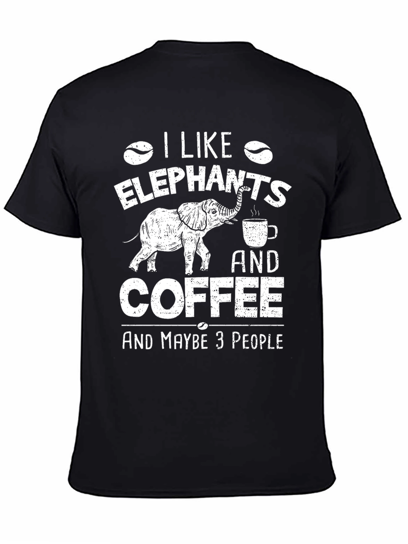 I Like Elephants and Coffee T-Shirt