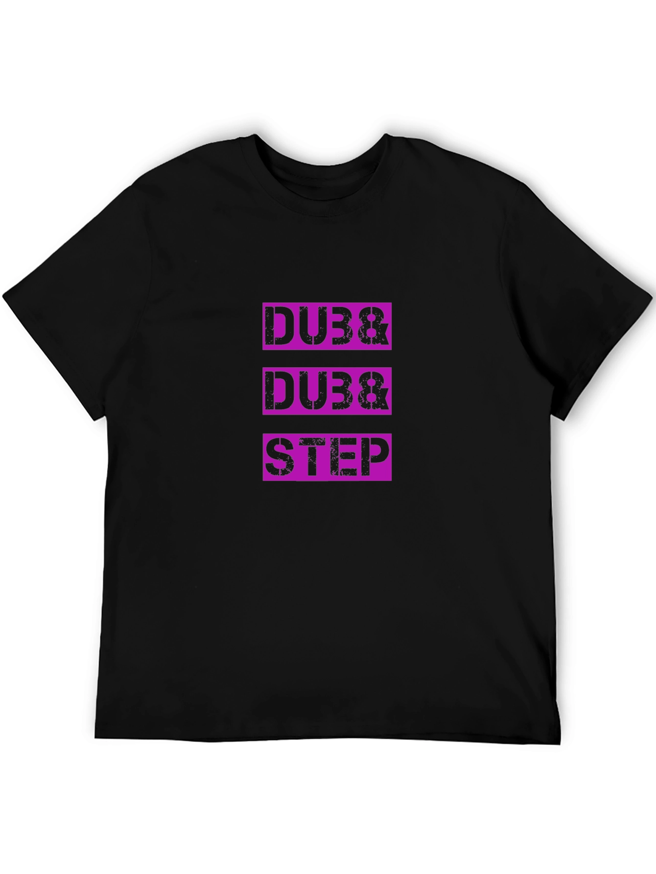Dubstep T-Shirt -  Mens Black Graphic Tee