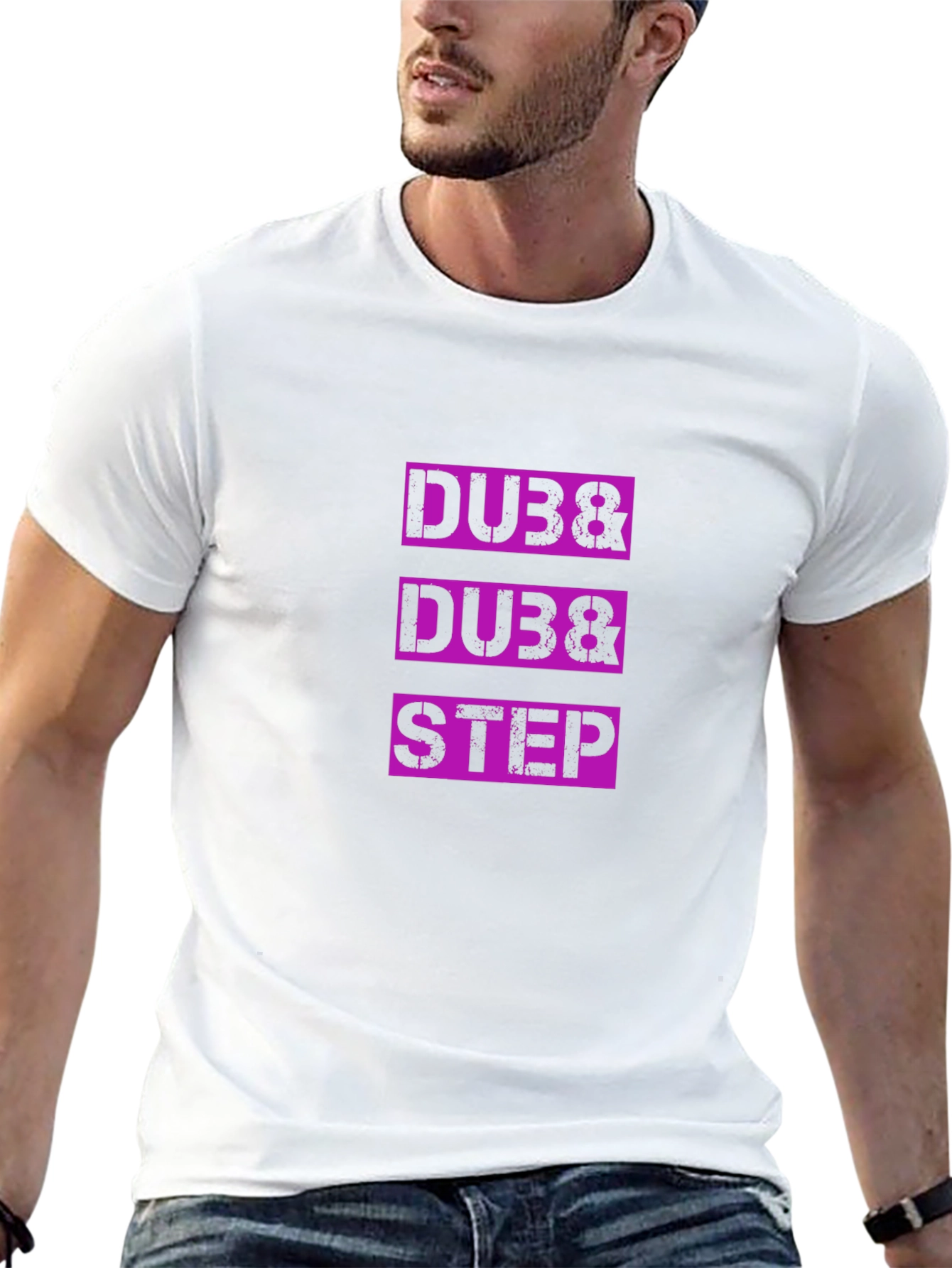 Dubstep T-Shirt -  Mens Black Graphic Tee