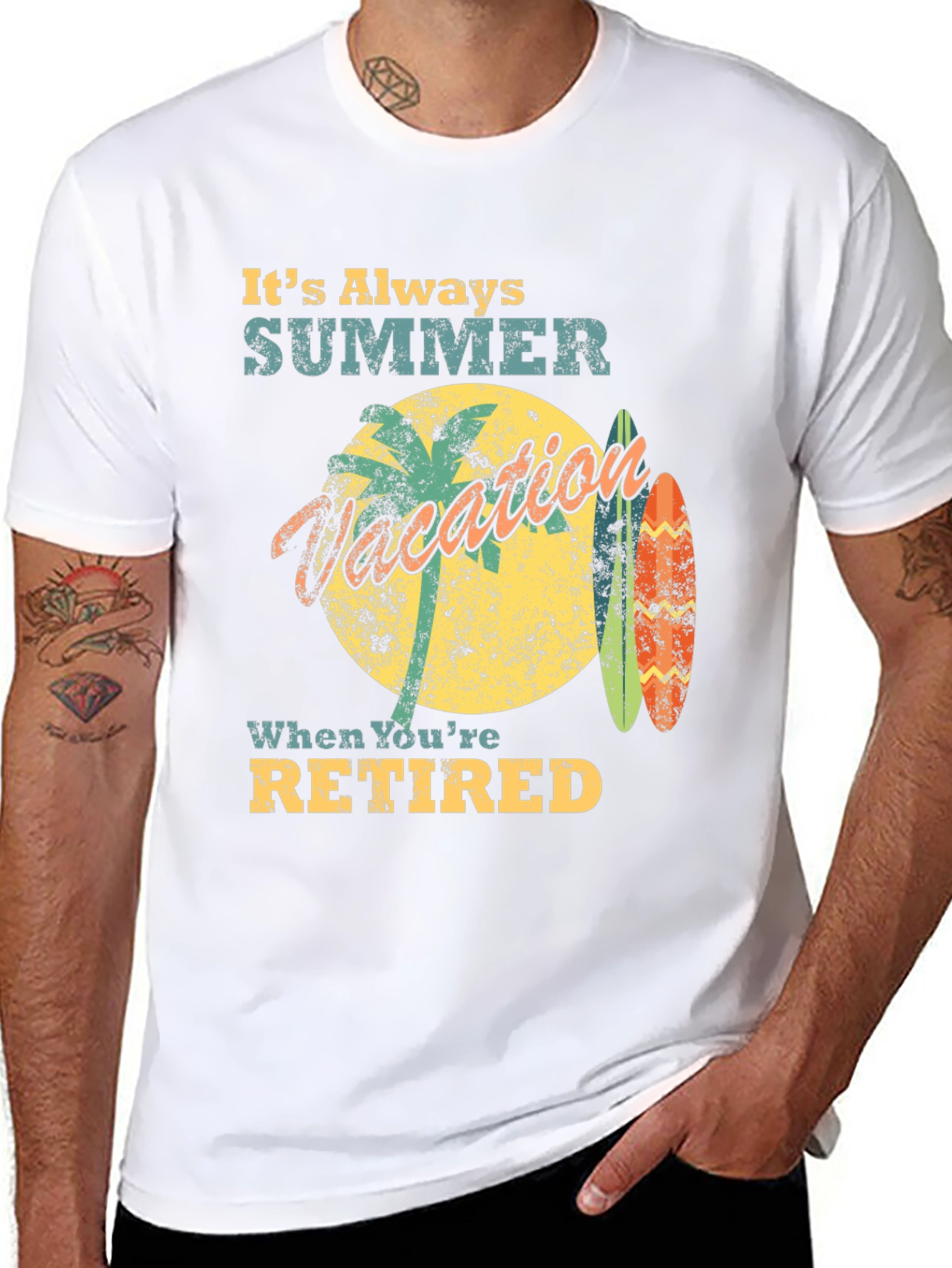 Its Always Summer Retired Graphic Tee