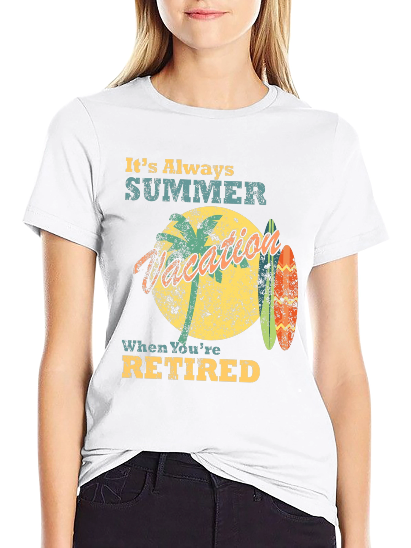 Its Always Summer Retired Graphic Tee