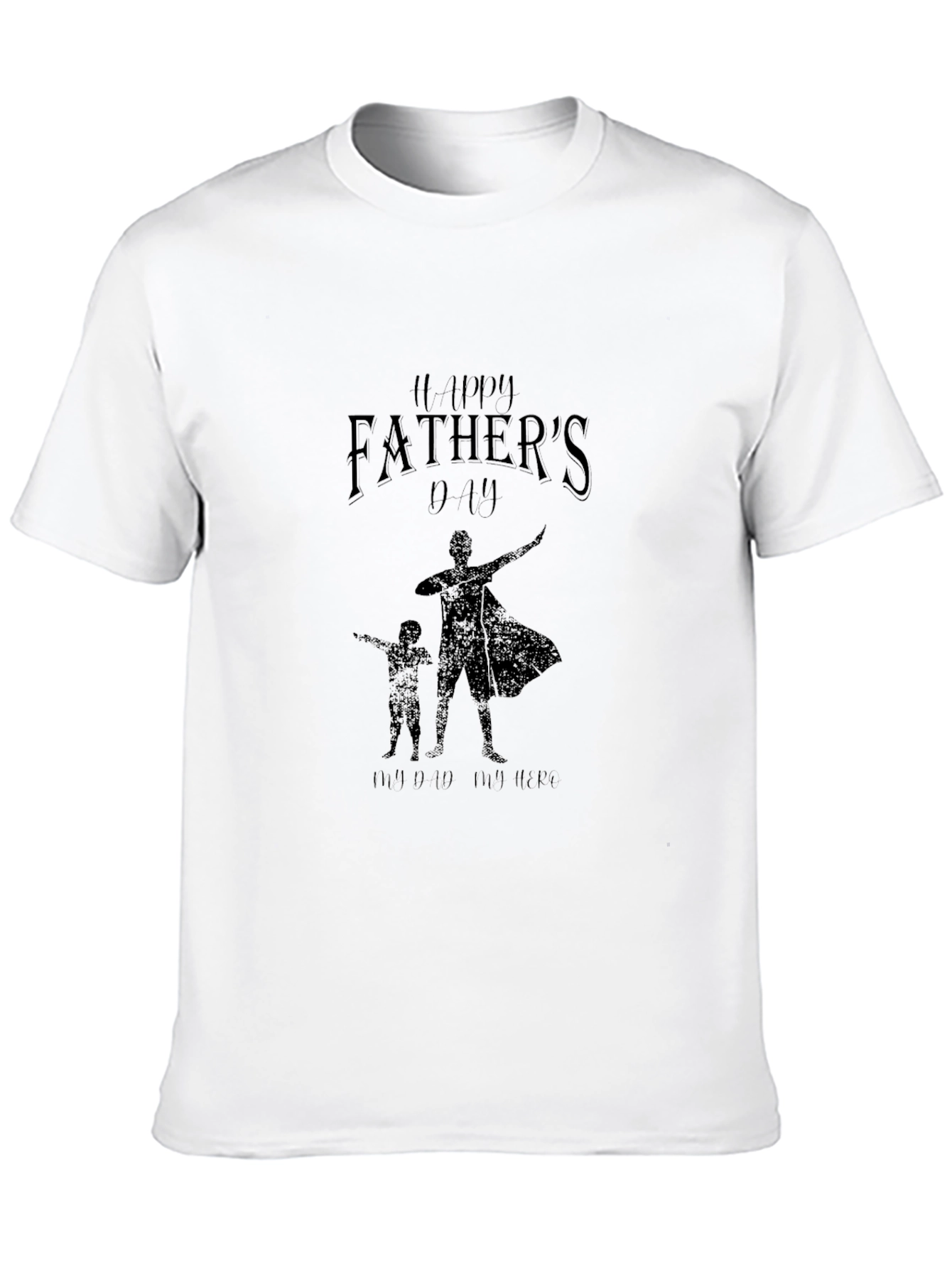 Happy Fathers Day T-Shirt Super Dad