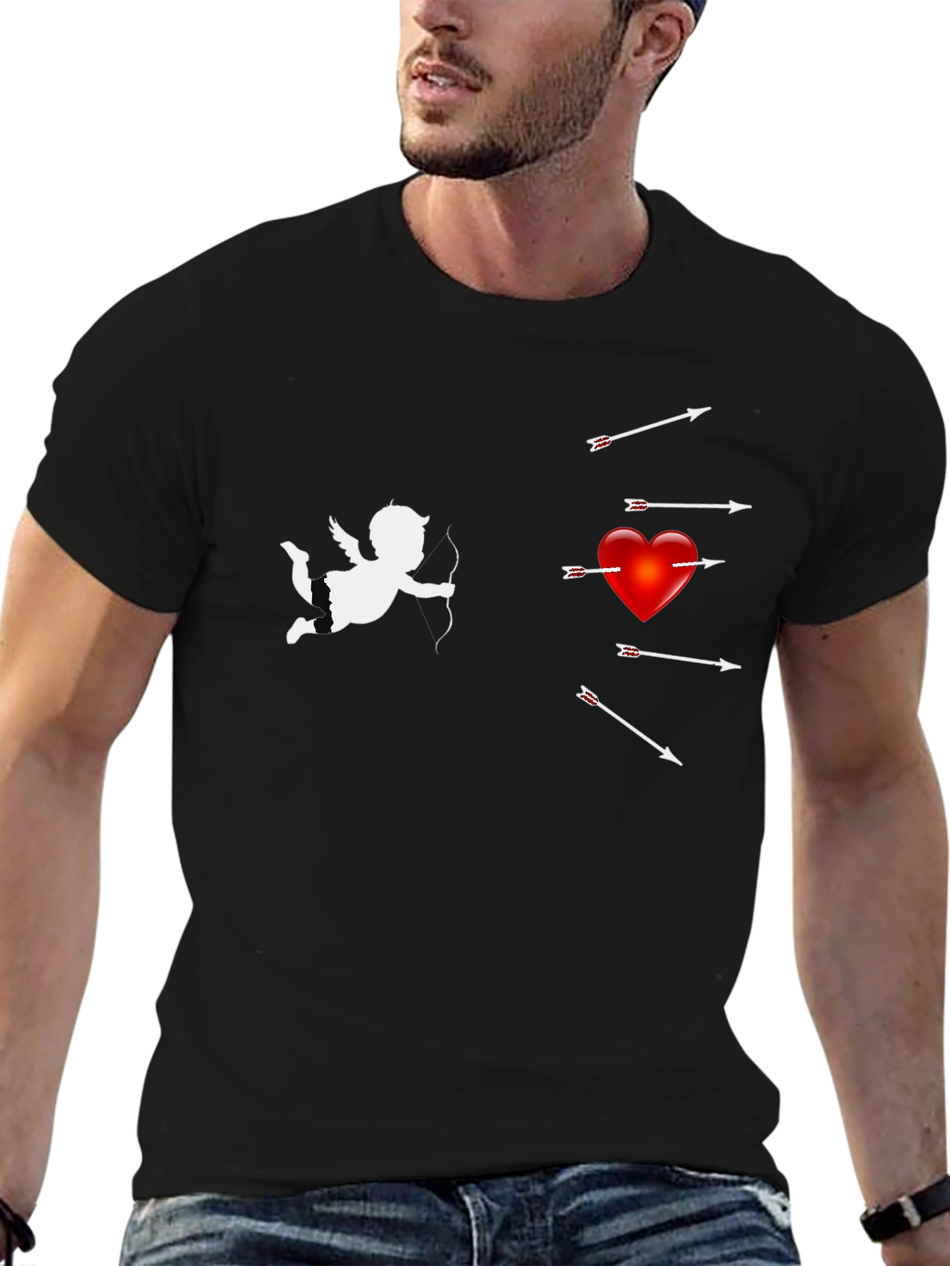 Cupids Arrow T-Shirt - Valentines Day