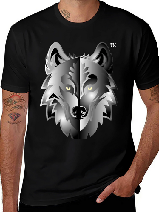 Wolf Graphic Tee - Cool Animal Design T-Shirt