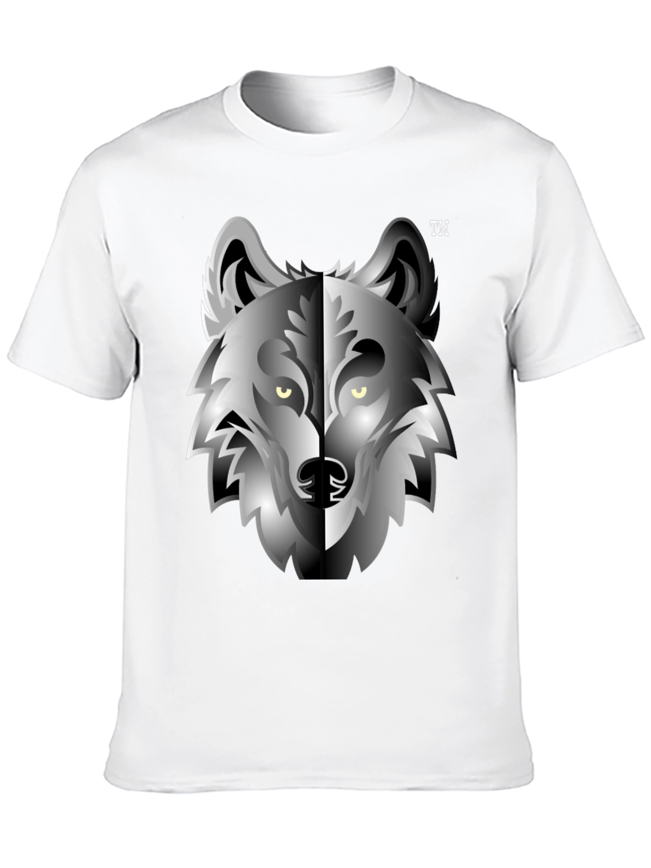 Wolf Graphic Tee - Cool Animal Design T-Shirt