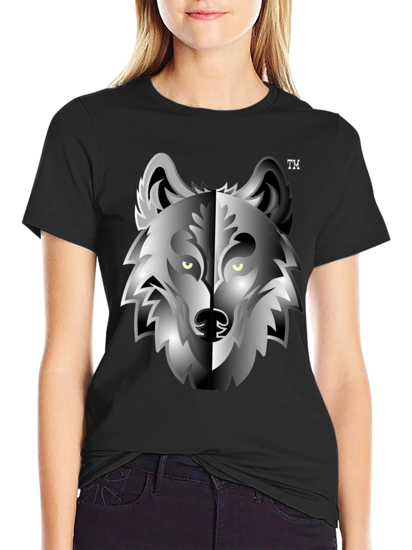 Wolf Graphic Tee - Cool Animal Design T-Shirt