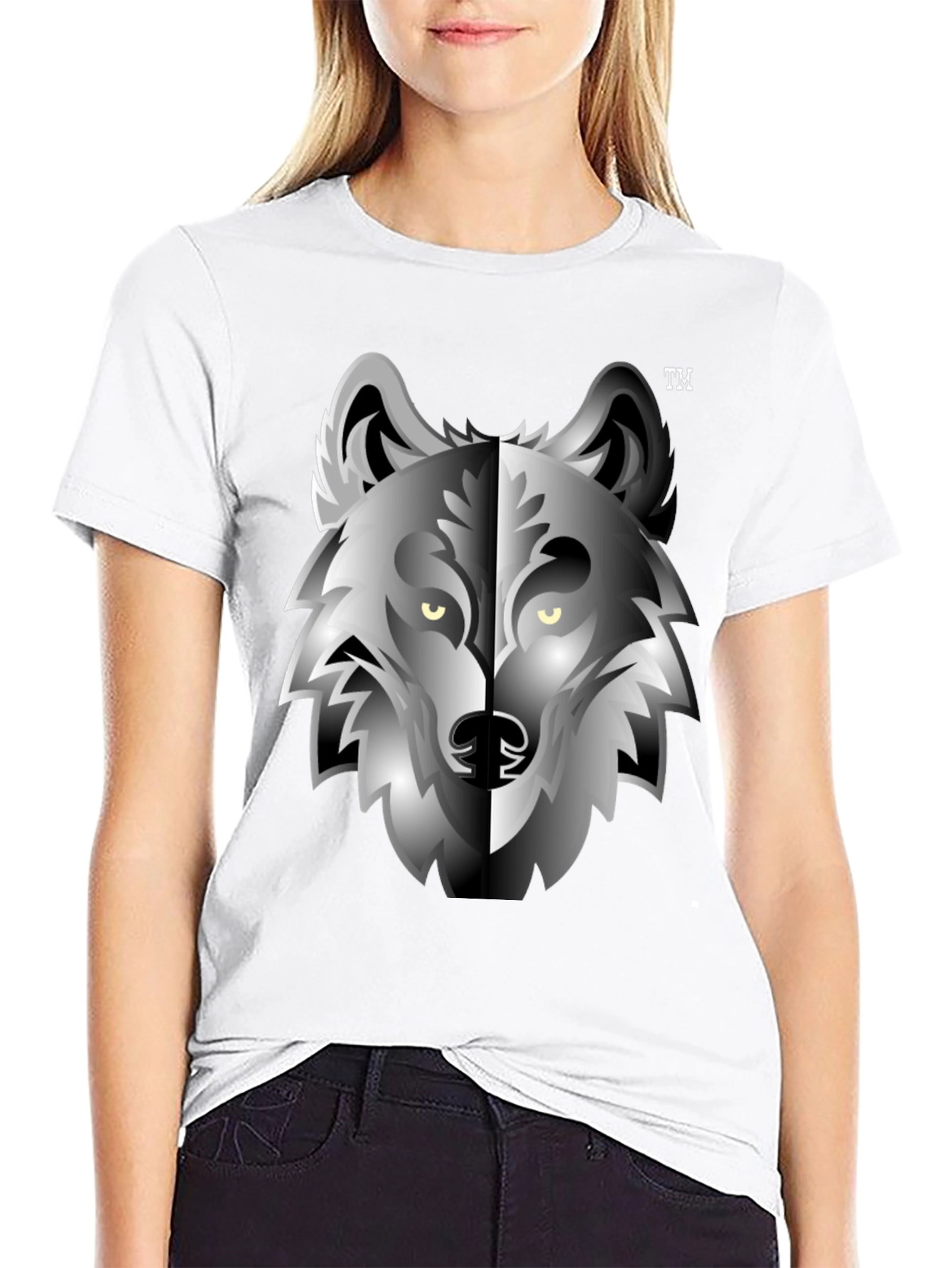 Wolf Graphic Tee - Cool Animal Design T-Shirt