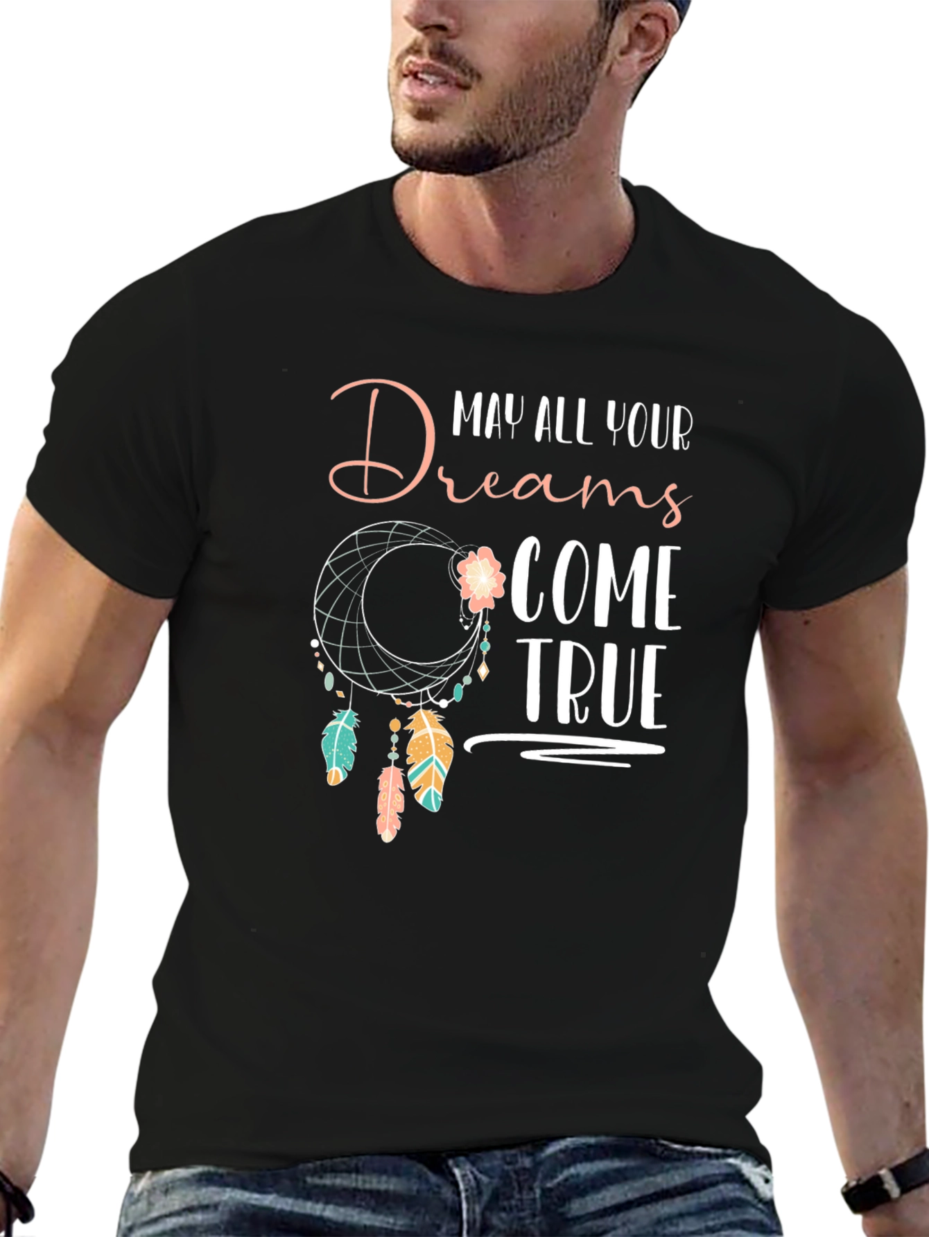 Dreamcatcher T-Shirt - May All Your Dreams Come True