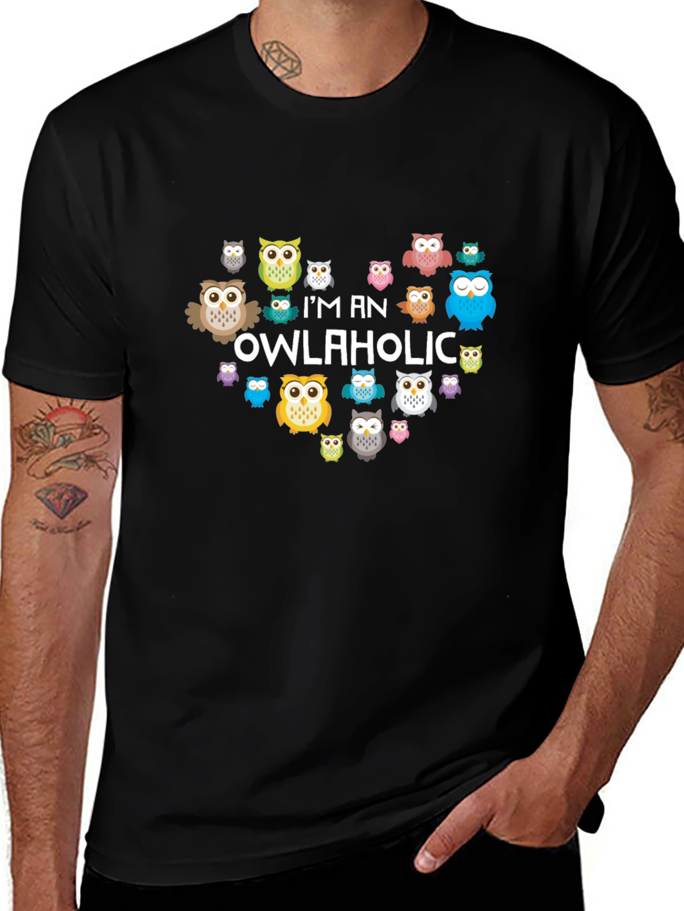 Im An Owlaholic - Owl Lover T-Shirt