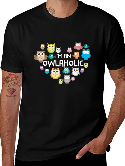 Im An Owlaholic - Owl Lover T-Shirt