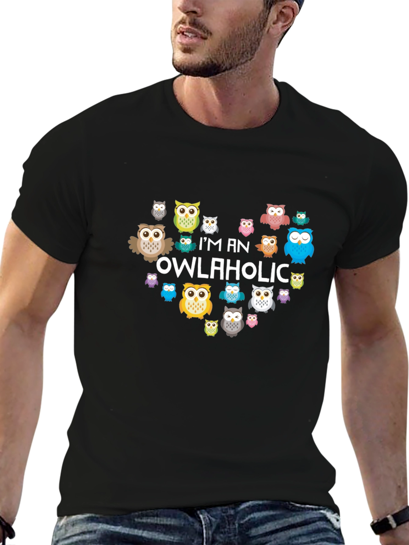 Im An Owlaholic - Owl Lover T-Shirt