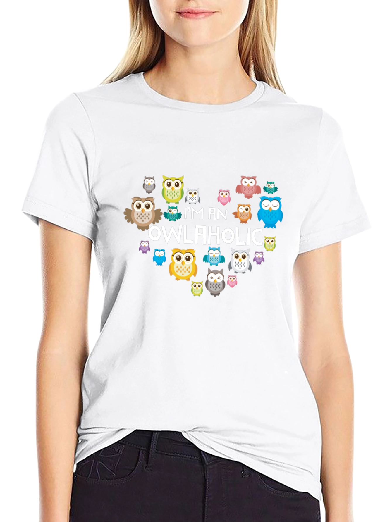 Im An Owlaholic - Owl Lover T-Shirt