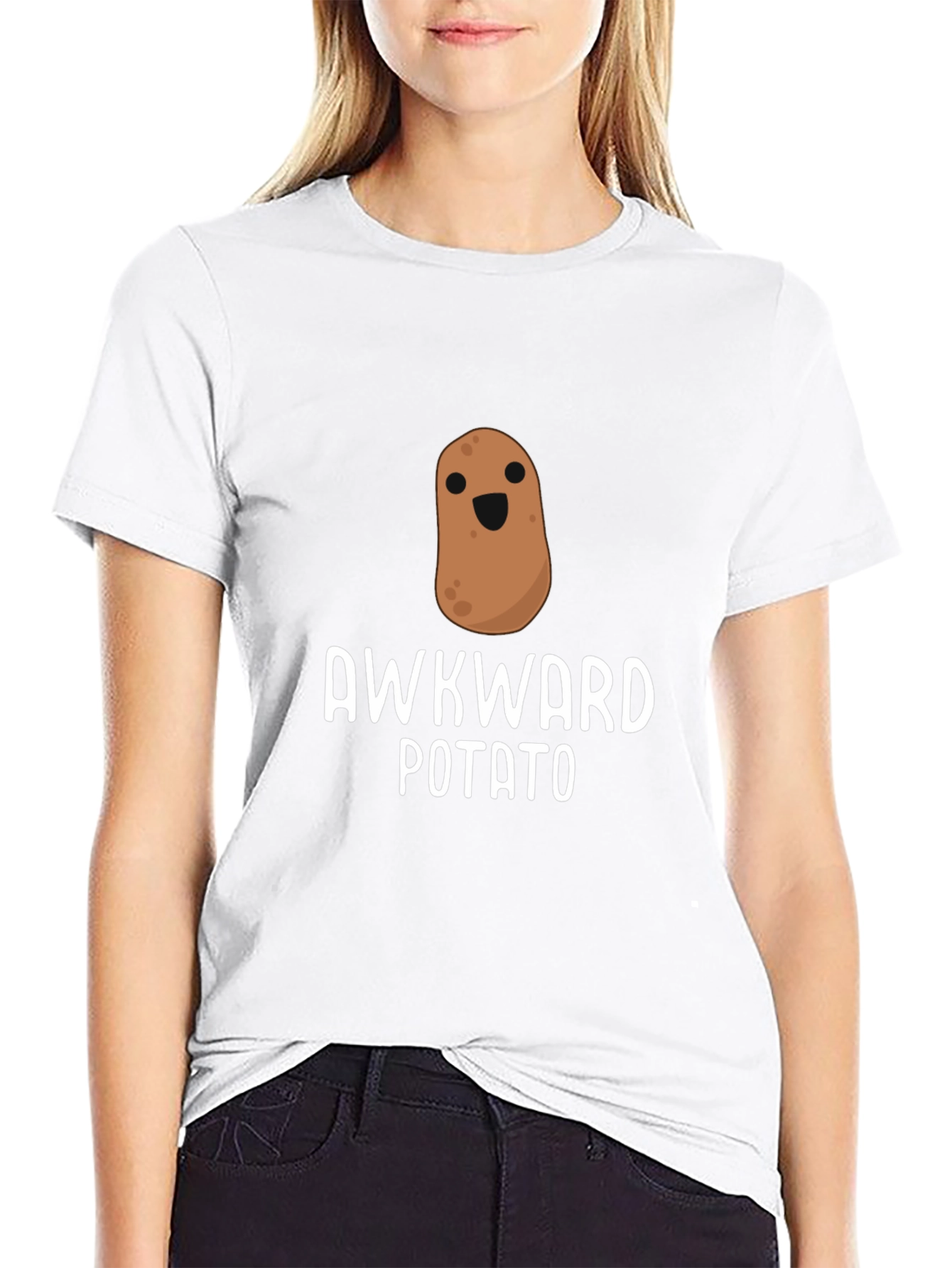 Awkward Potato T-Shirt Funny Graphic Tee