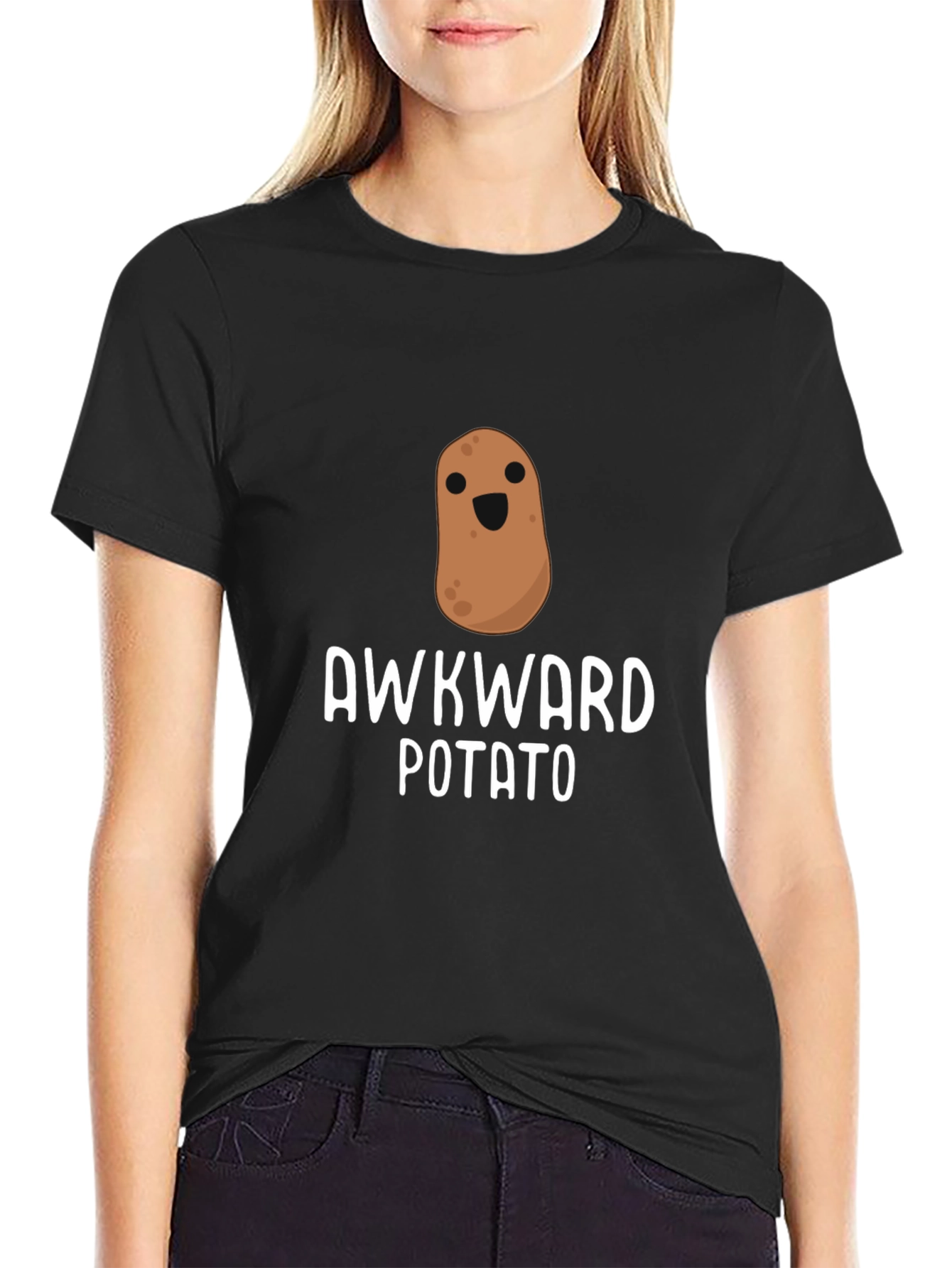 Awkward Potato T-Shirt Funny Graphic Tee